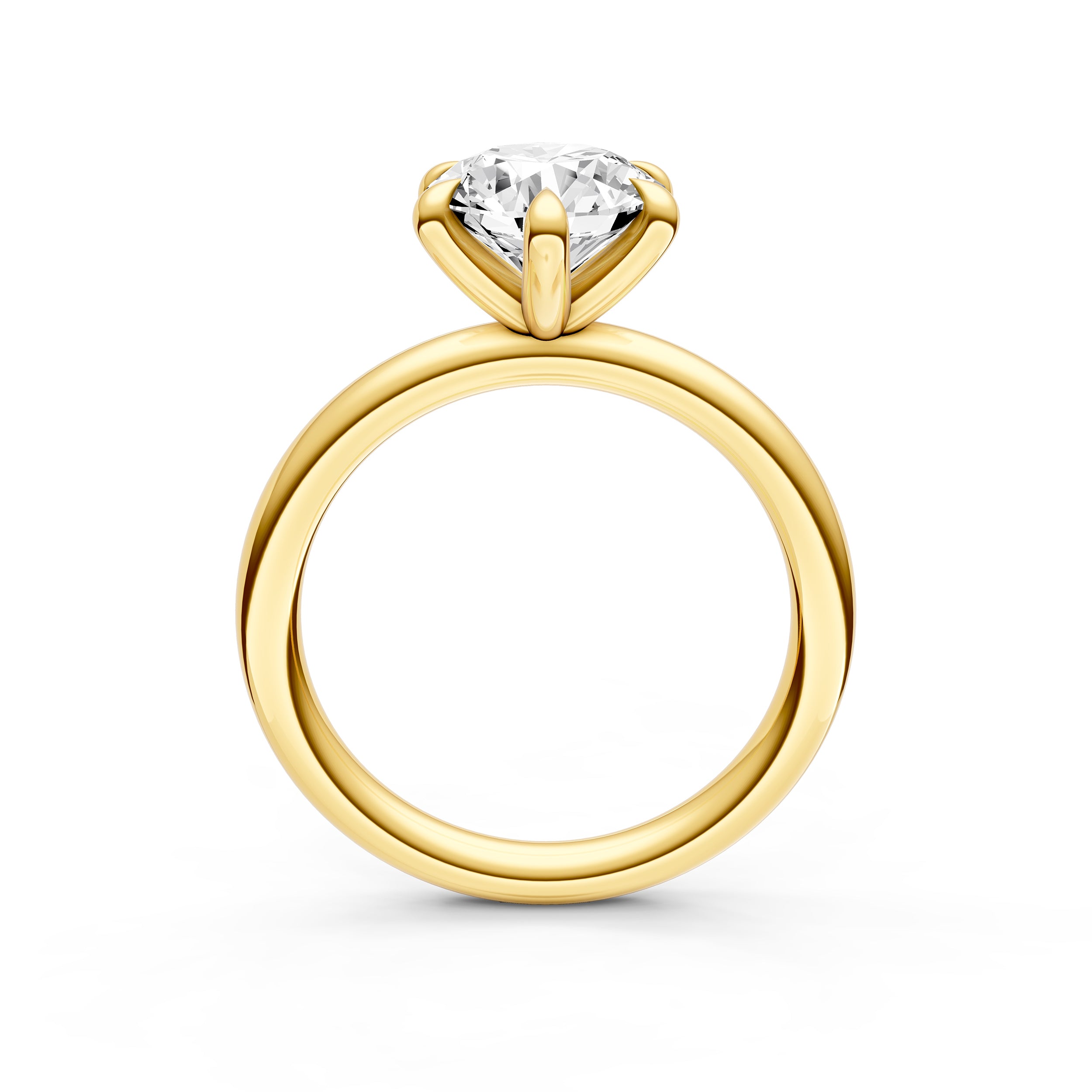 Classic 6-Prong Engagement Ring (Round) Birmingham Jewelry Engagement Ring Birmingham Jewelry 