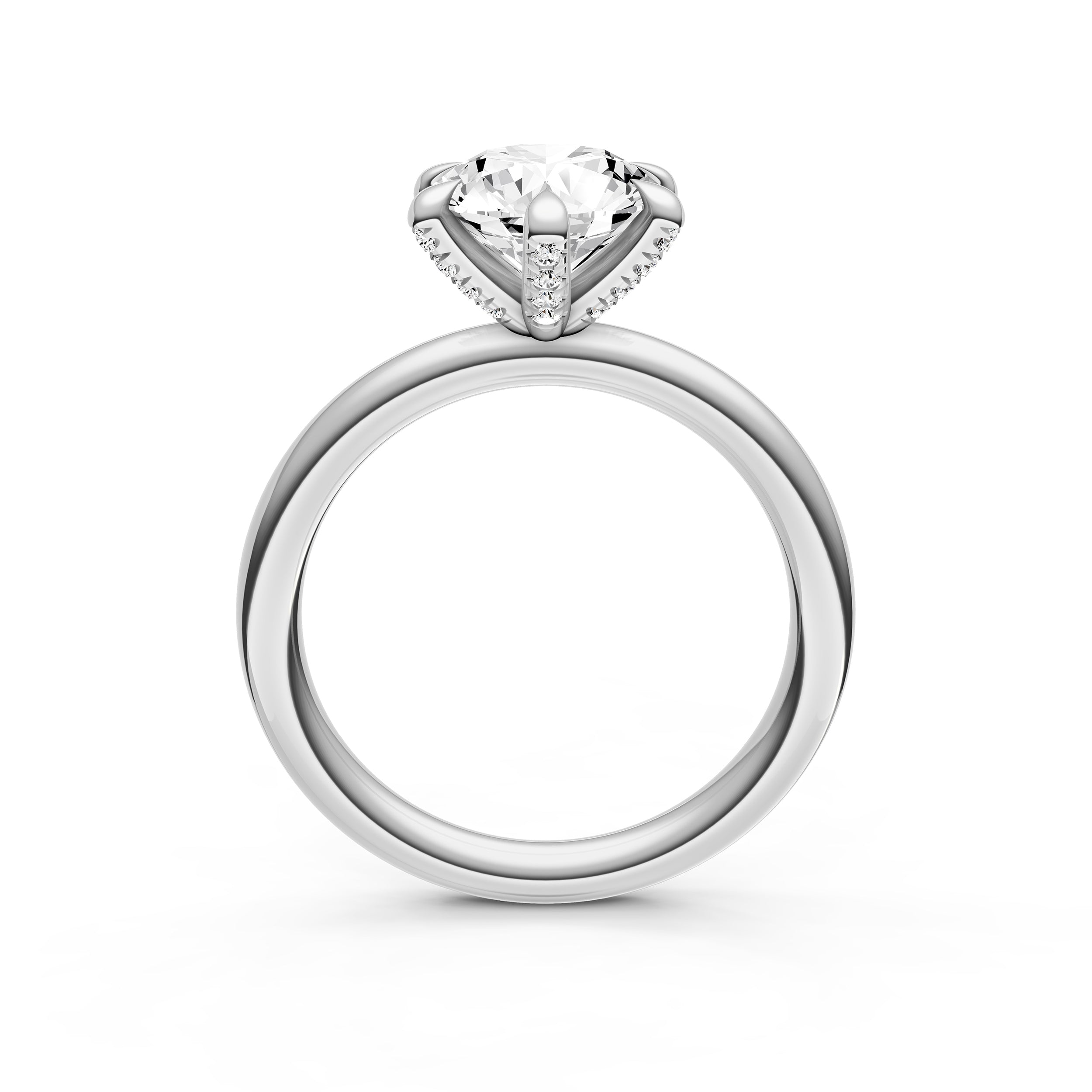 Classic Diamond Prong Engagement Ring (Round) Birmingham Jewelry Engagement Ring Birmingham Jewelry 