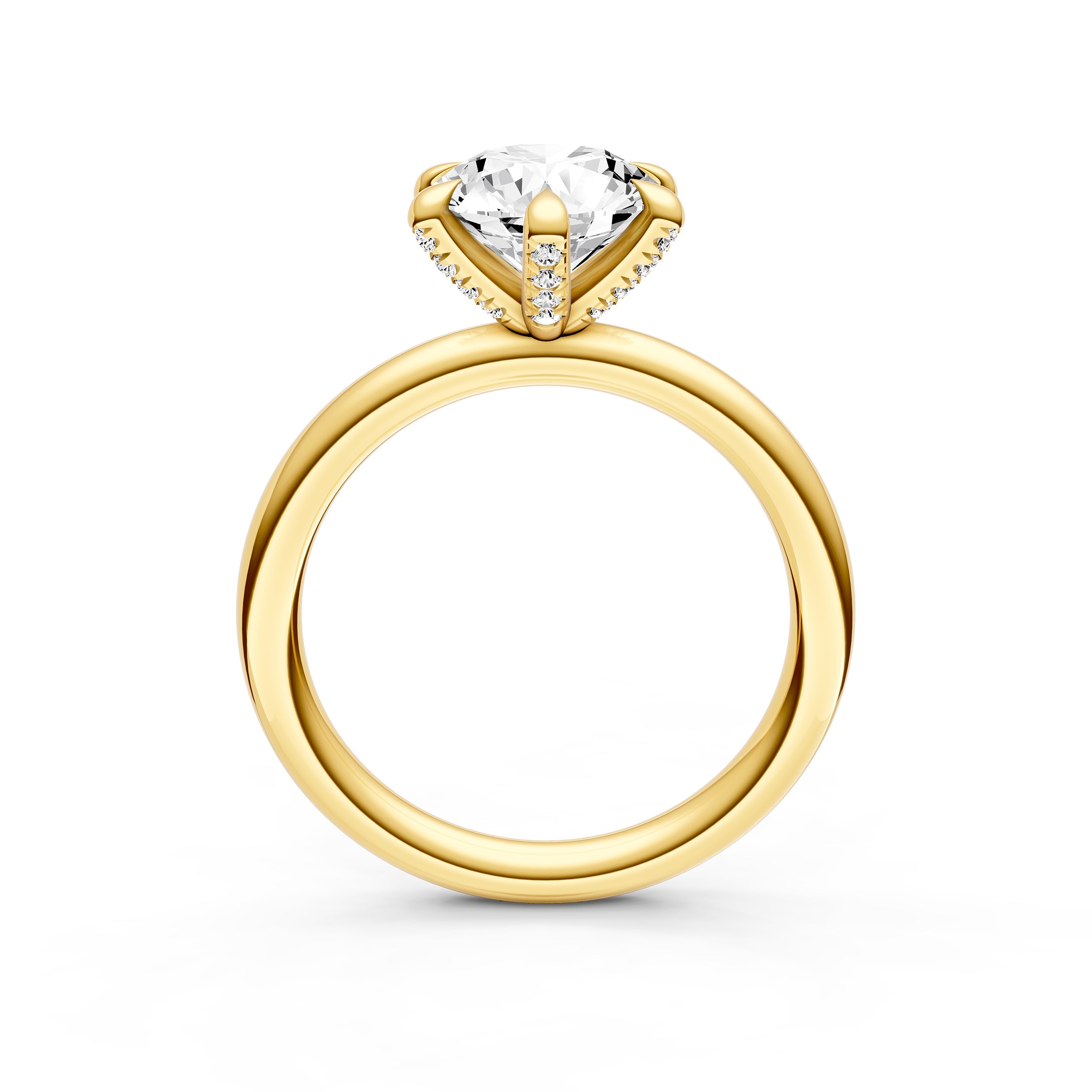 Classic Diamond Prong Engagement Ring (Round) Birmingham Jewelry Engagement Ring Birmingham Jewelry 