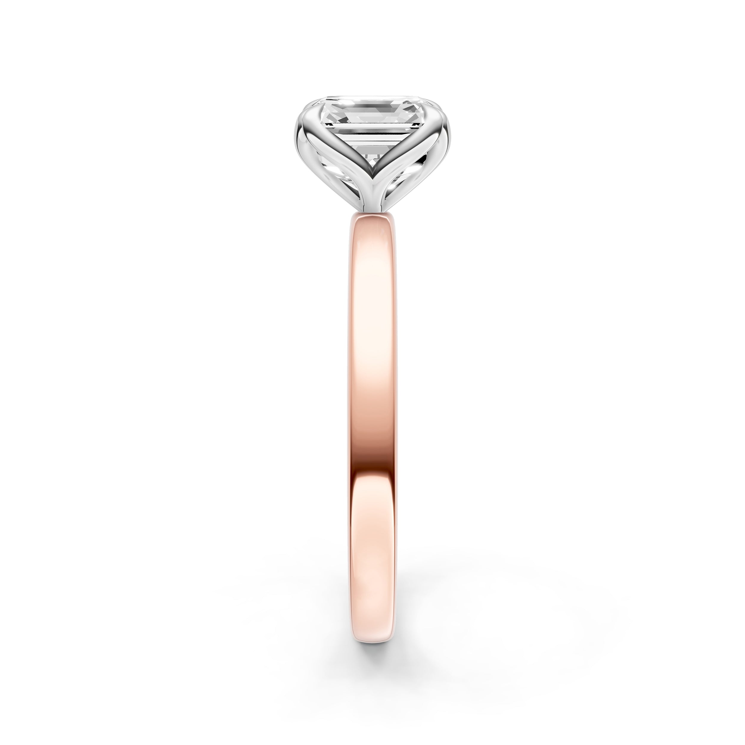 Petal Classic Engagement Ring (Asscher) Birmingham Jewelry Engagement Ring Birmingham Jewelry 