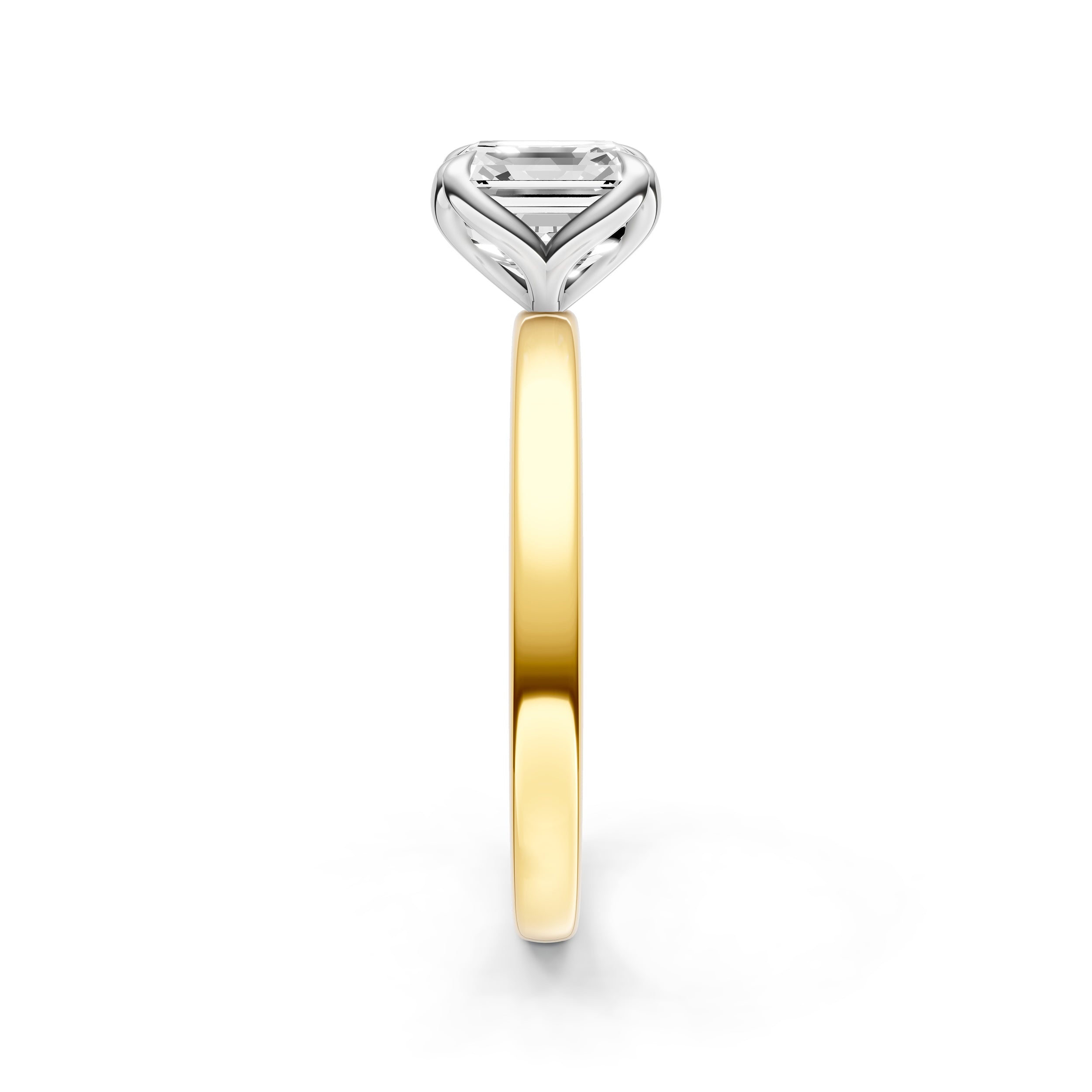 Petal Classic Engagement Ring (Asscher) Birmingham Jewelry Engagement Ring Birmingham Jewelry 