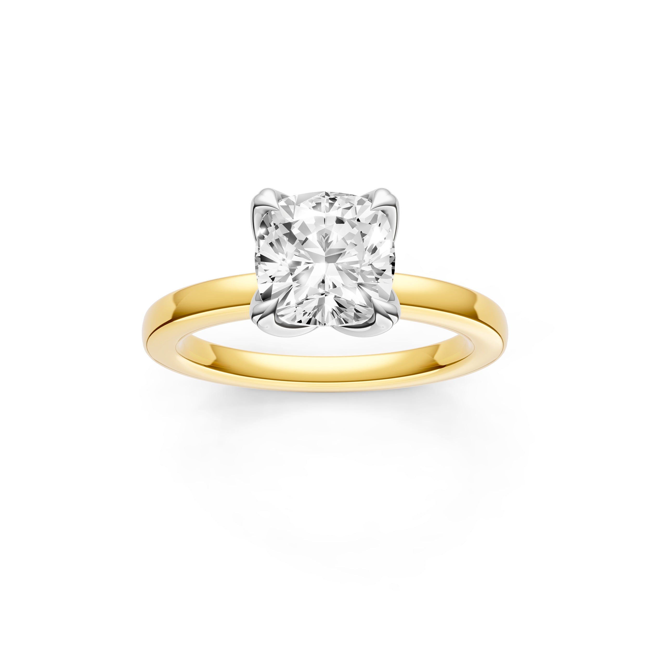 Petal Classic Engagement Ring (Cushion) Birmingham Jewelry Engagement Ring Birmingham Jewelry 
