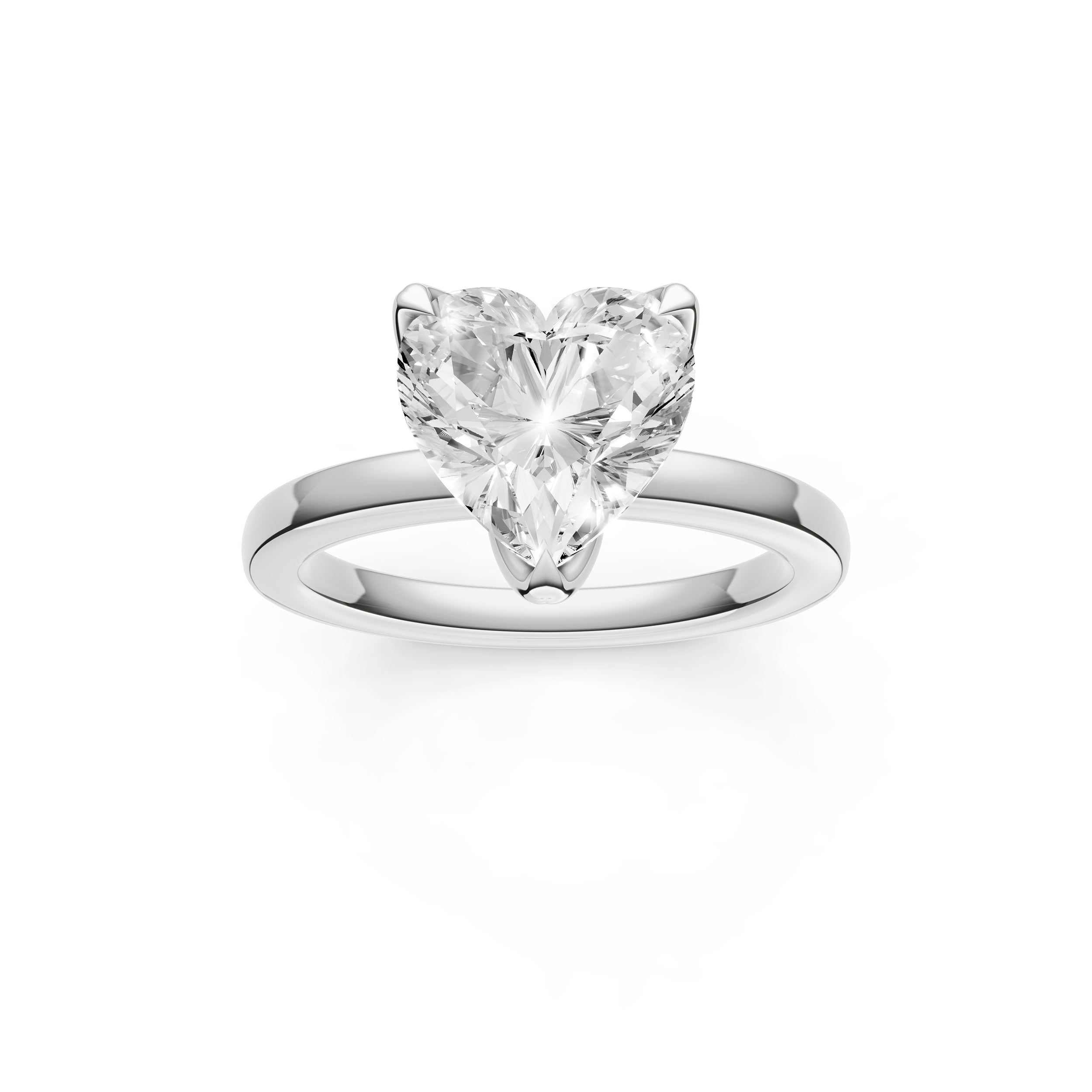 Petal Classic Engagement Ring (Heart Shape) Birmingham Jewelry Engagement Ring Birmingham Jewelry 