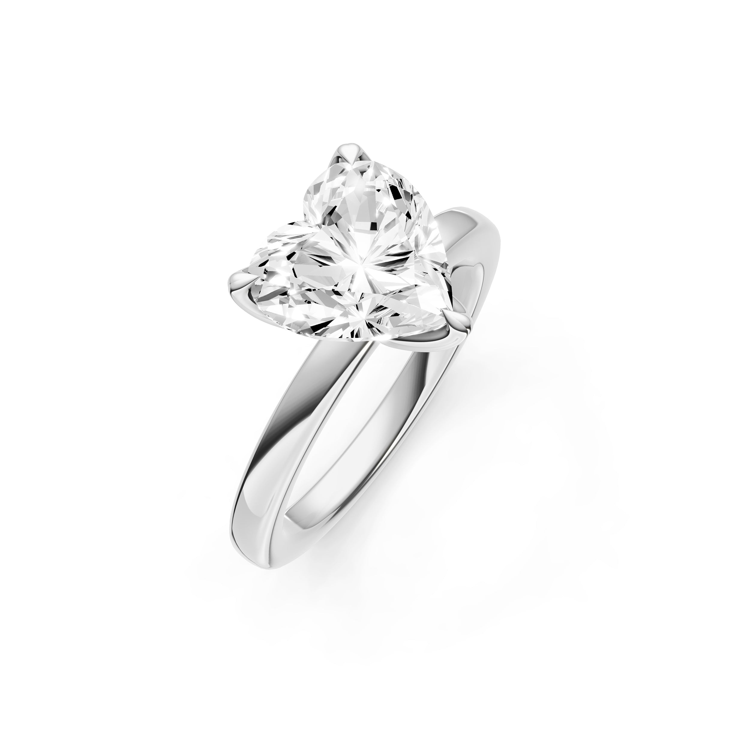 Petal Classic Engagement Ring (Heart Shape) Birmingham Jewelry Engagement Ring Birmingham Jewelry 