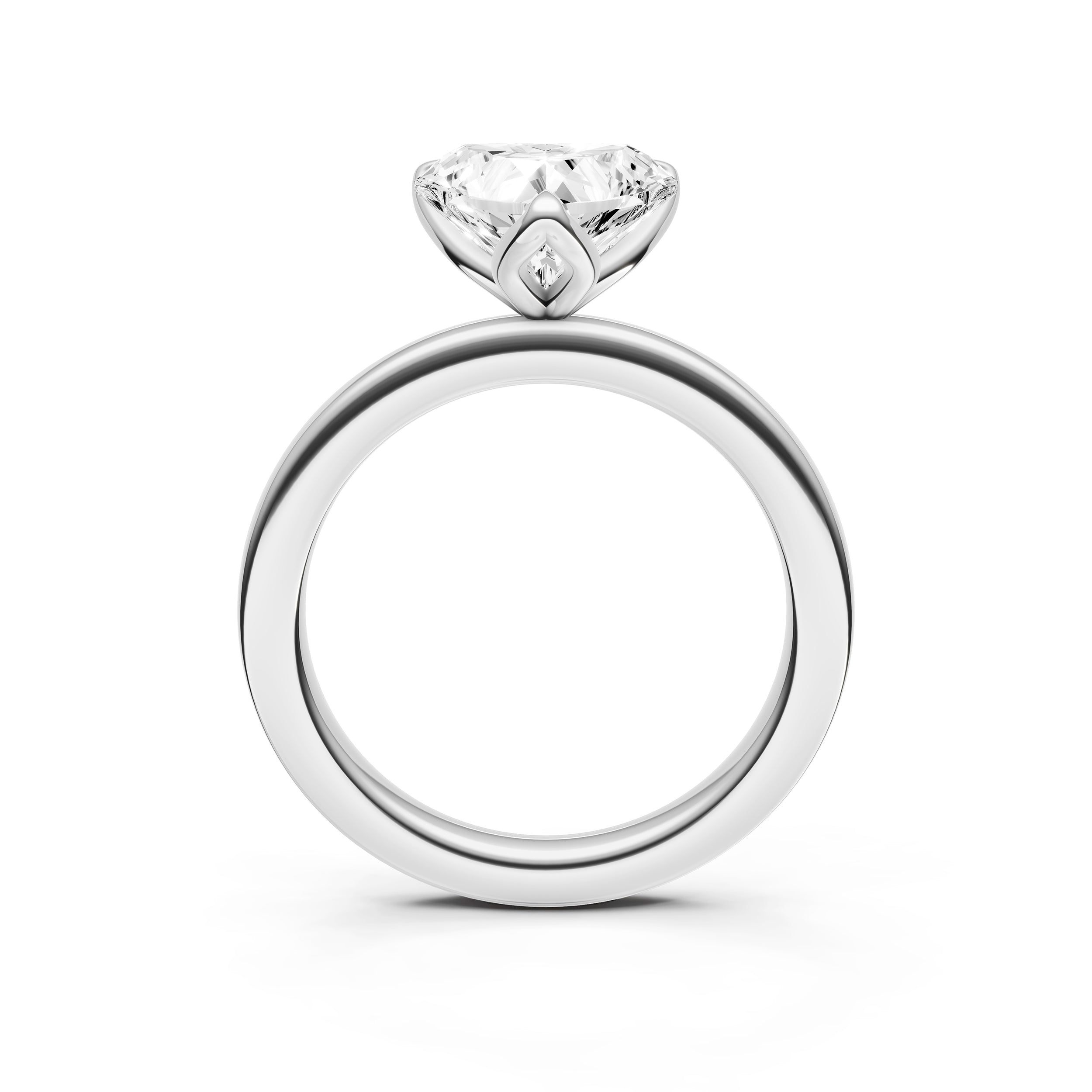 Petal Classic Engagement Ring (Heart Shape) Birmingham Jewelry Engagement Ring Birmingham Jewelry 