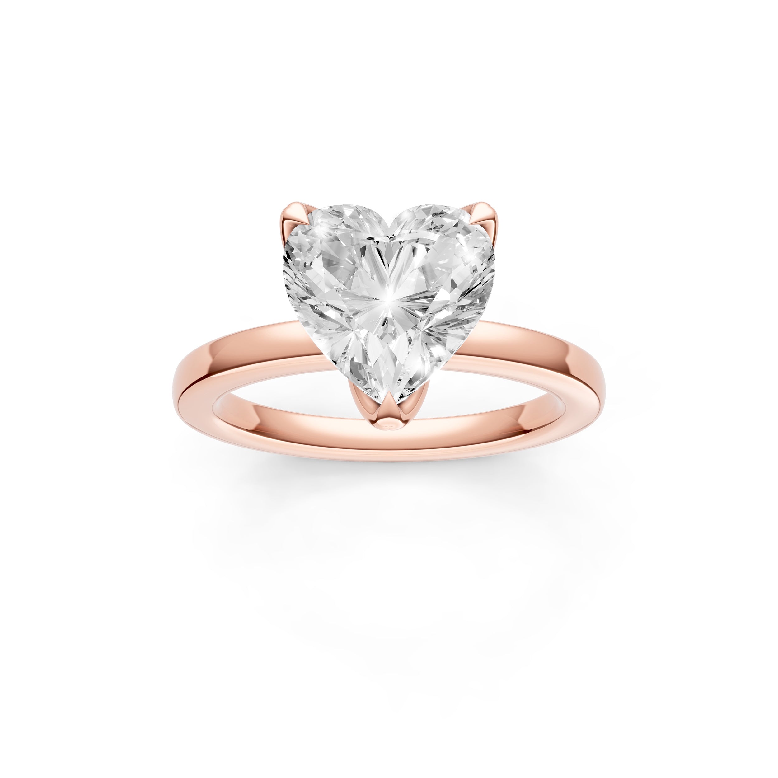 Petal Classic Engagement Ring (Heart Shape) Birmingham Jewelry Engagement Ring Birmingham Jewelry 