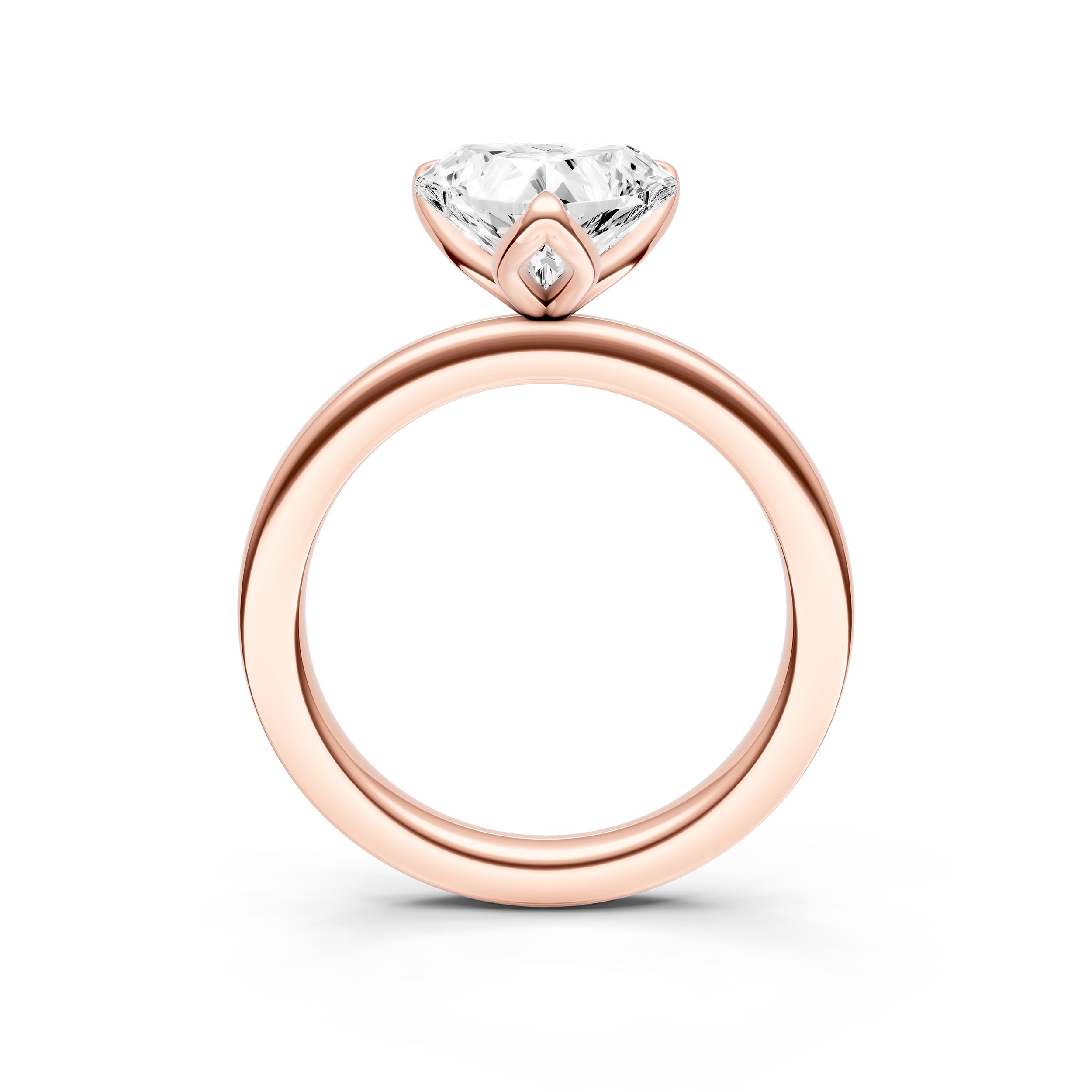 Petal Classic Engagement Ring (Heart Shape) Birmingham Jewelry Engagement Ring Birmingham Jewelry 