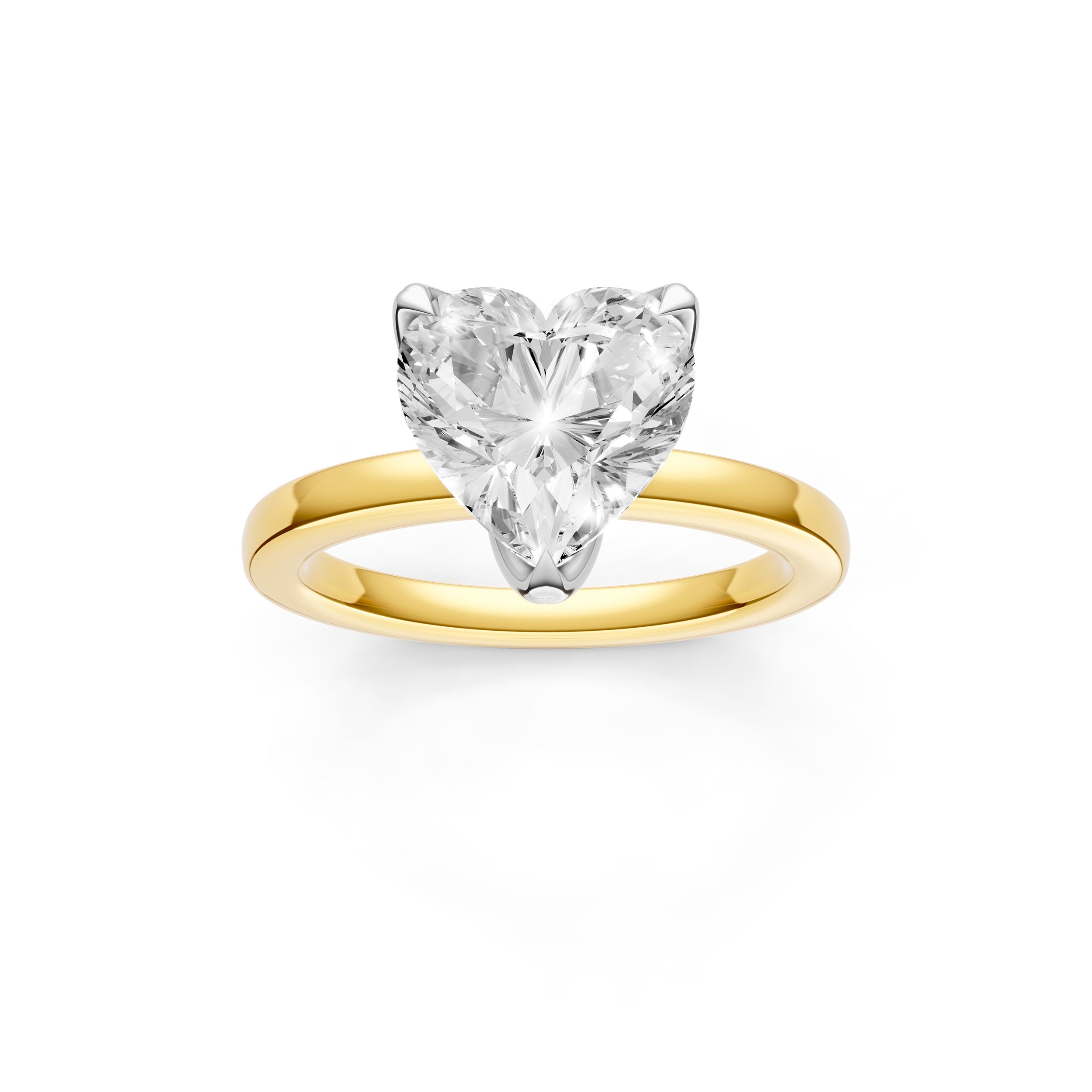 Petal Classic Engagement Ring (Heart Shape) Birmingham Jewelry Engagement Ring Birmingham Jewelry 