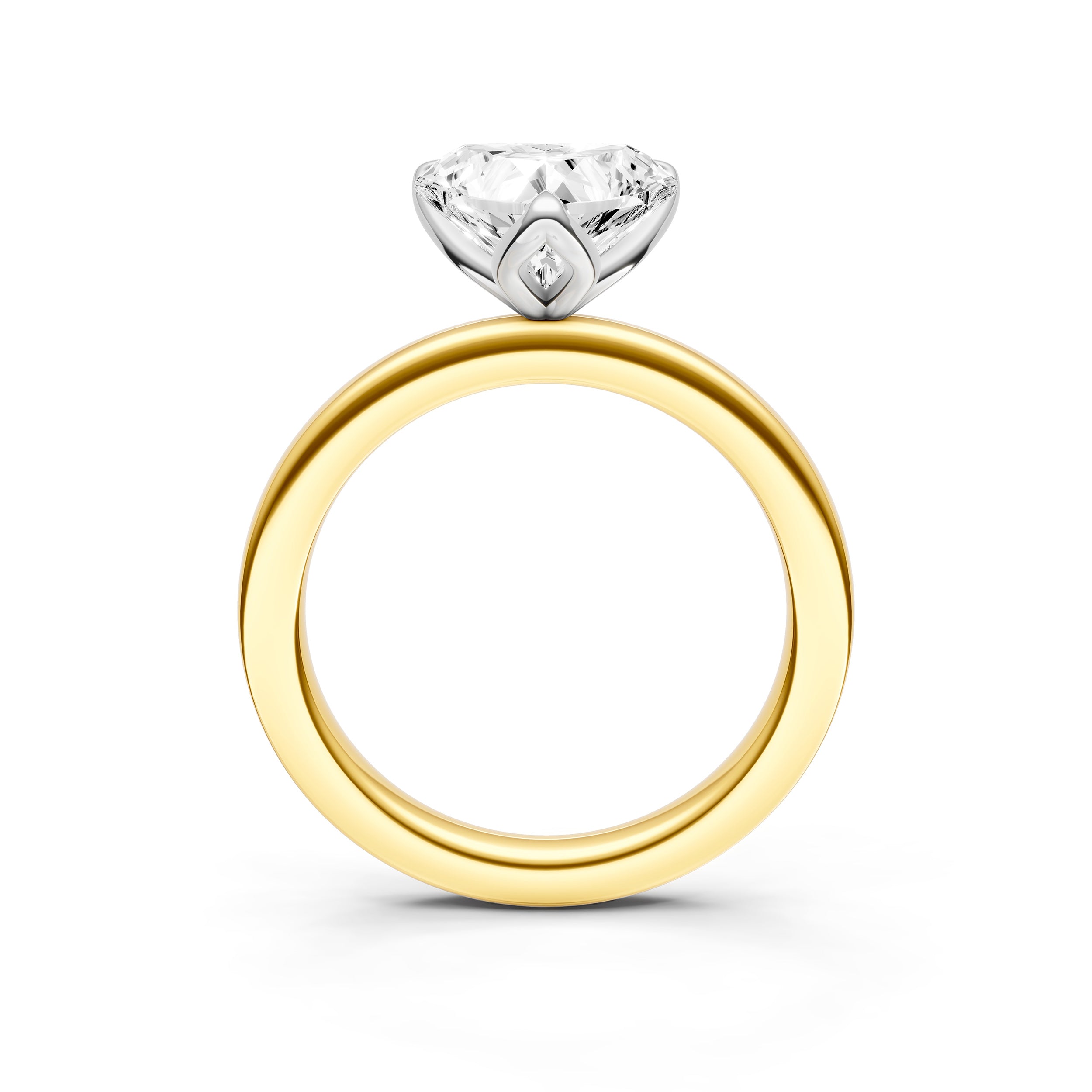 Petal Classic Engagement Ring (Heart Shape) Birmingham Jewelry Engagement Ring Birmingham Jewelry 