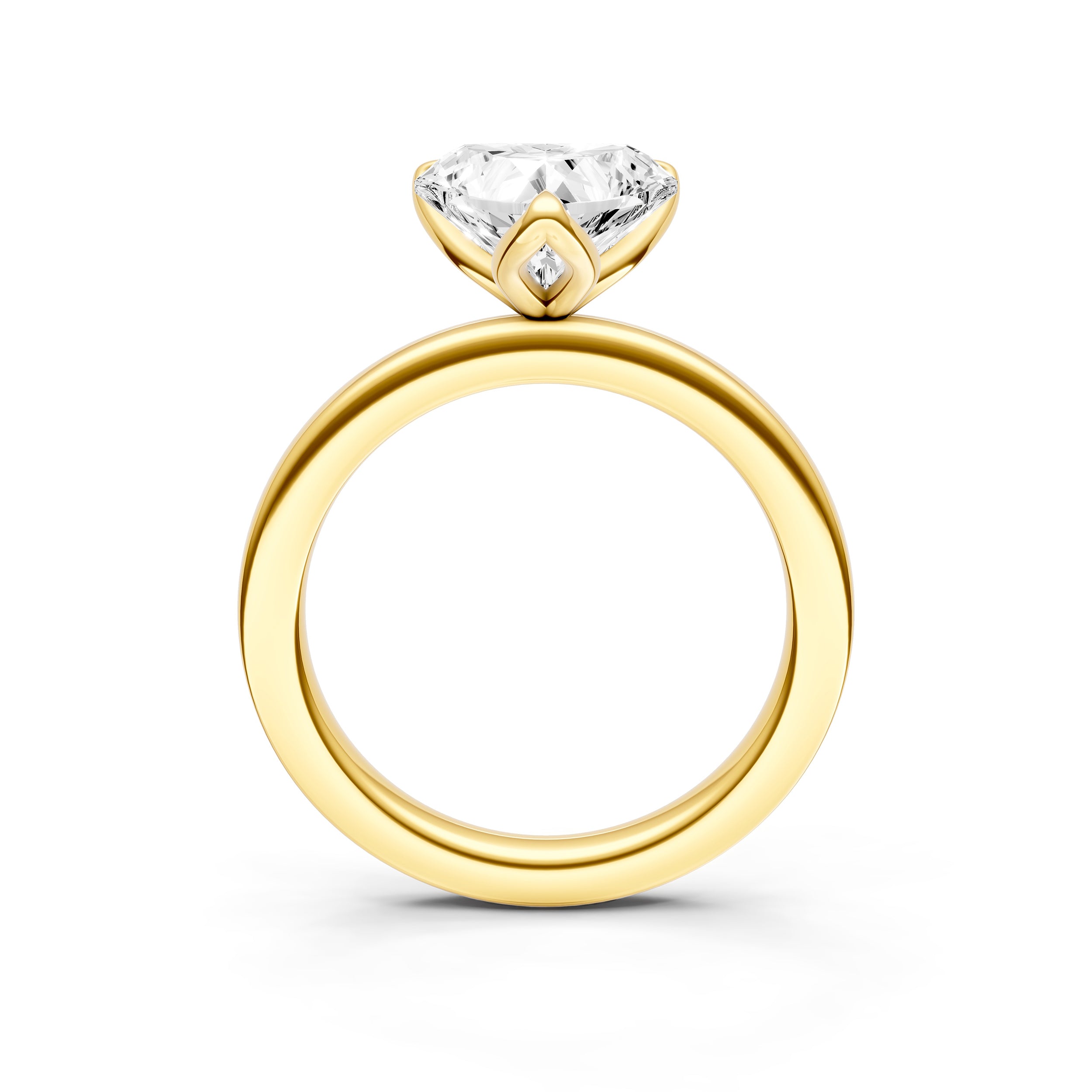 Petal Classic Engagement Ring (Heart Shape) Birmingham Jewelry Engagement Ring Birmingham Jewelry 