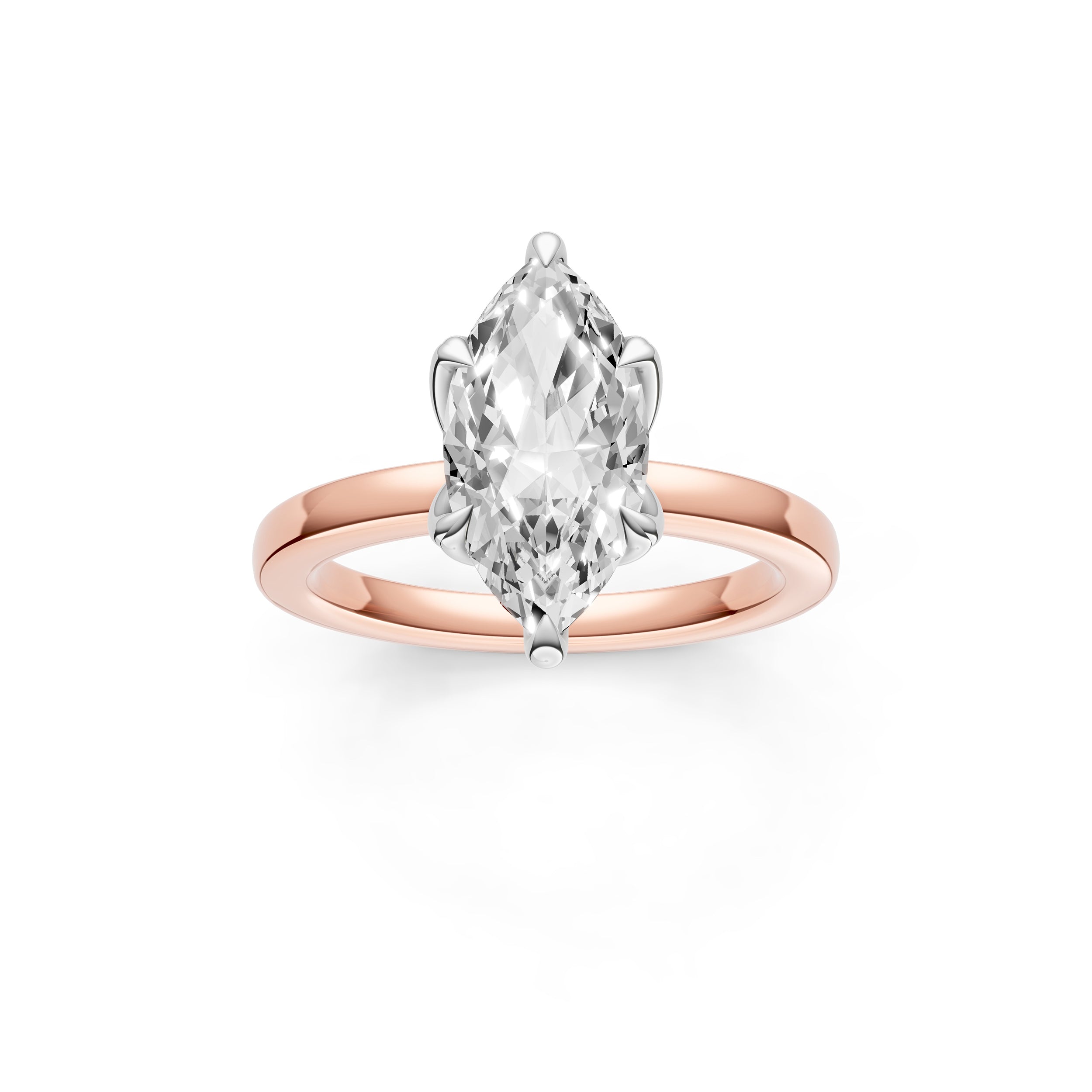 Petal Classic Engagement Ring (Marquise) Birmingham Jewelry Engagement Ring Birmingham Jewelry 