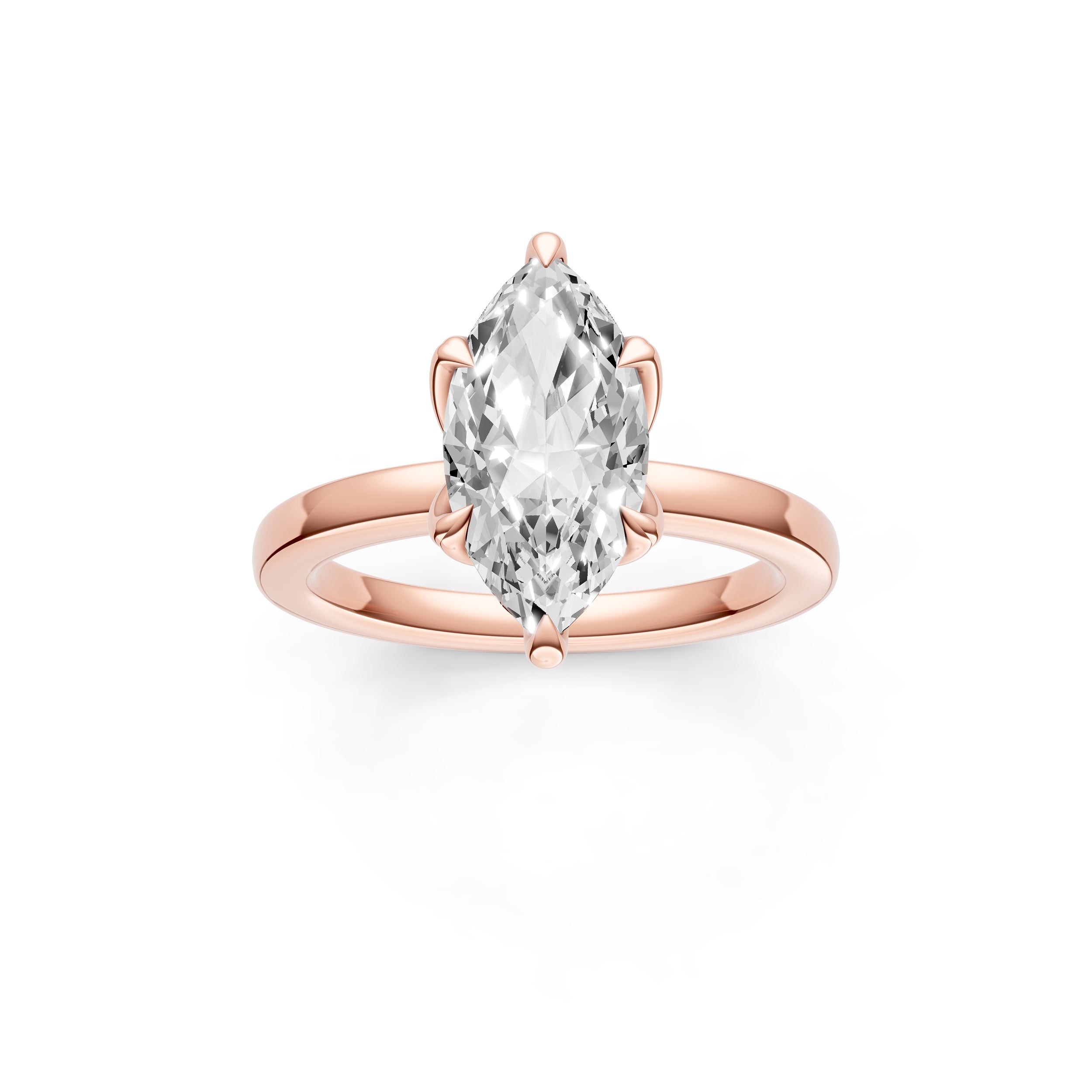 Petal Classic Engagement Ring (Marquise) Birmingham Jewelry Engagement Ring Birmingham Jewelry 