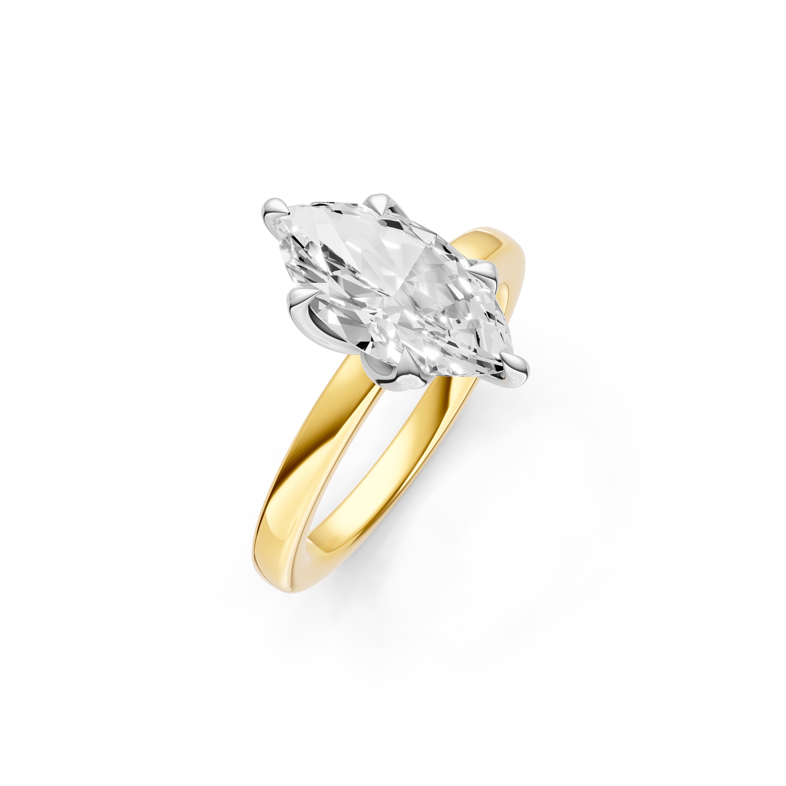 Petal Classic Engagement Ring (Marquise) Birmingham Jewelry Engagement Ring Birmingham Jewelry 