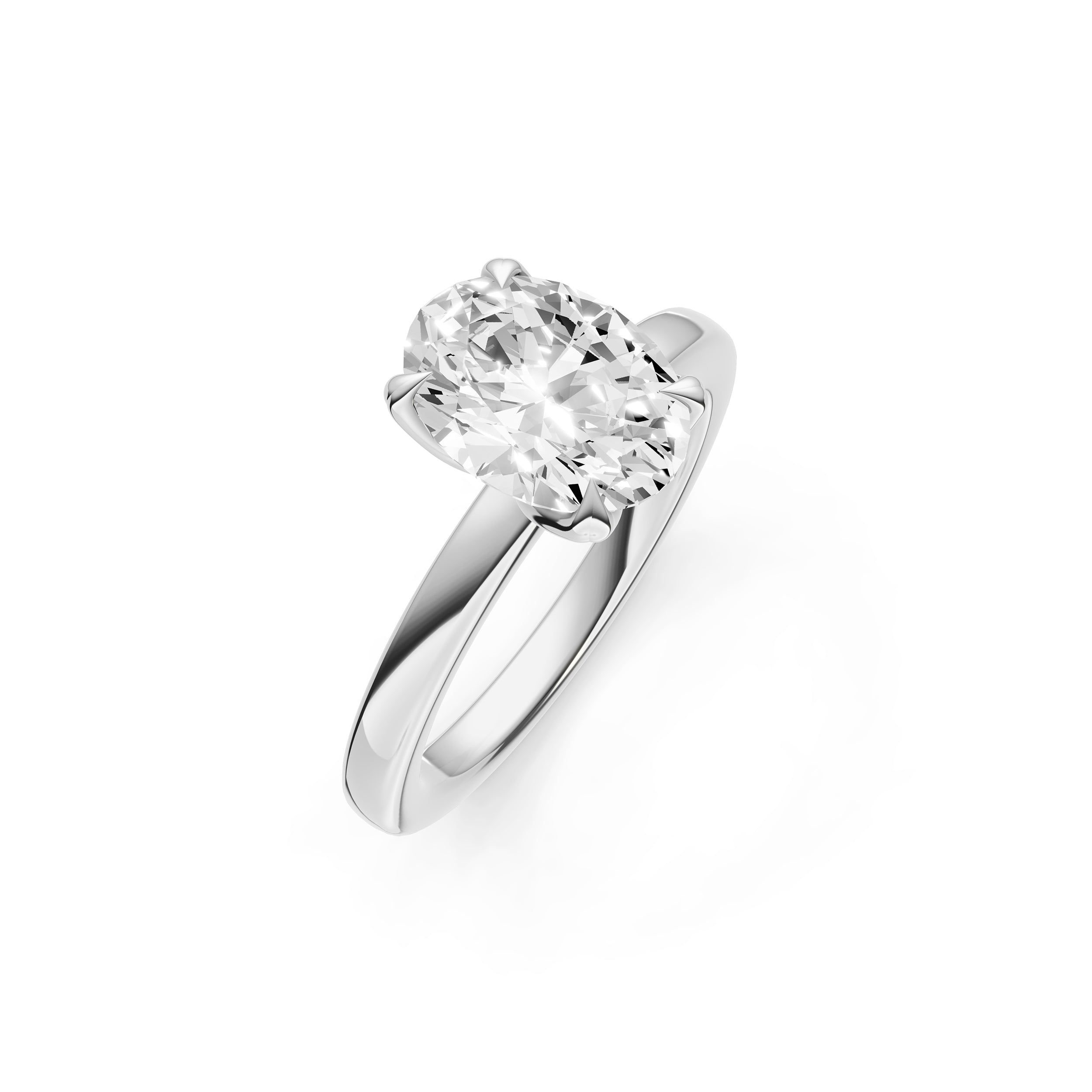 Petal Classic Engagement Ring (Oval) Birmingham Jewelry Engagement Ring Birmingham Jewelry 
