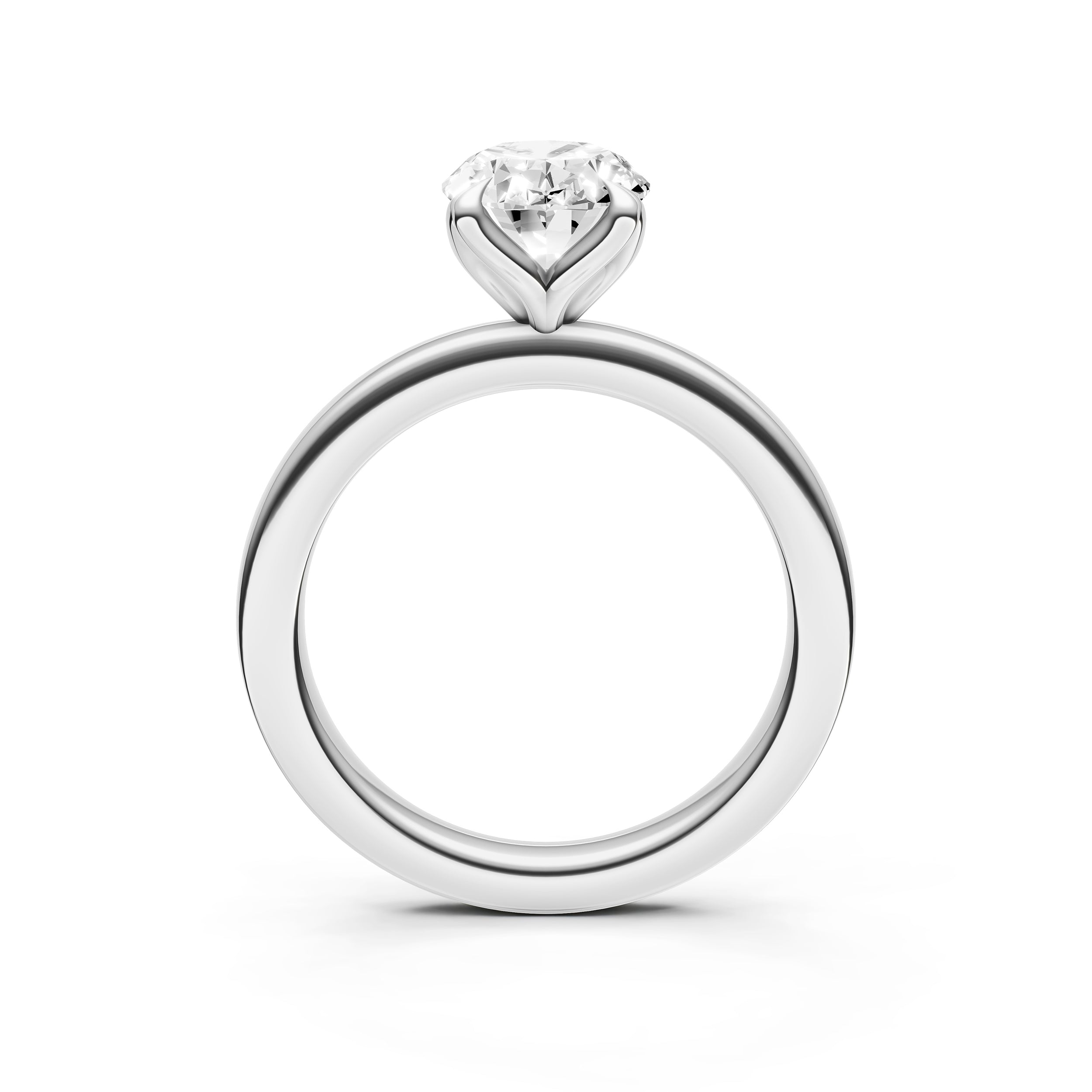 Petal Classic Engagement Ring (Oval) Birmingham Jewelry Engagement Ring Birmingham Jewelry 