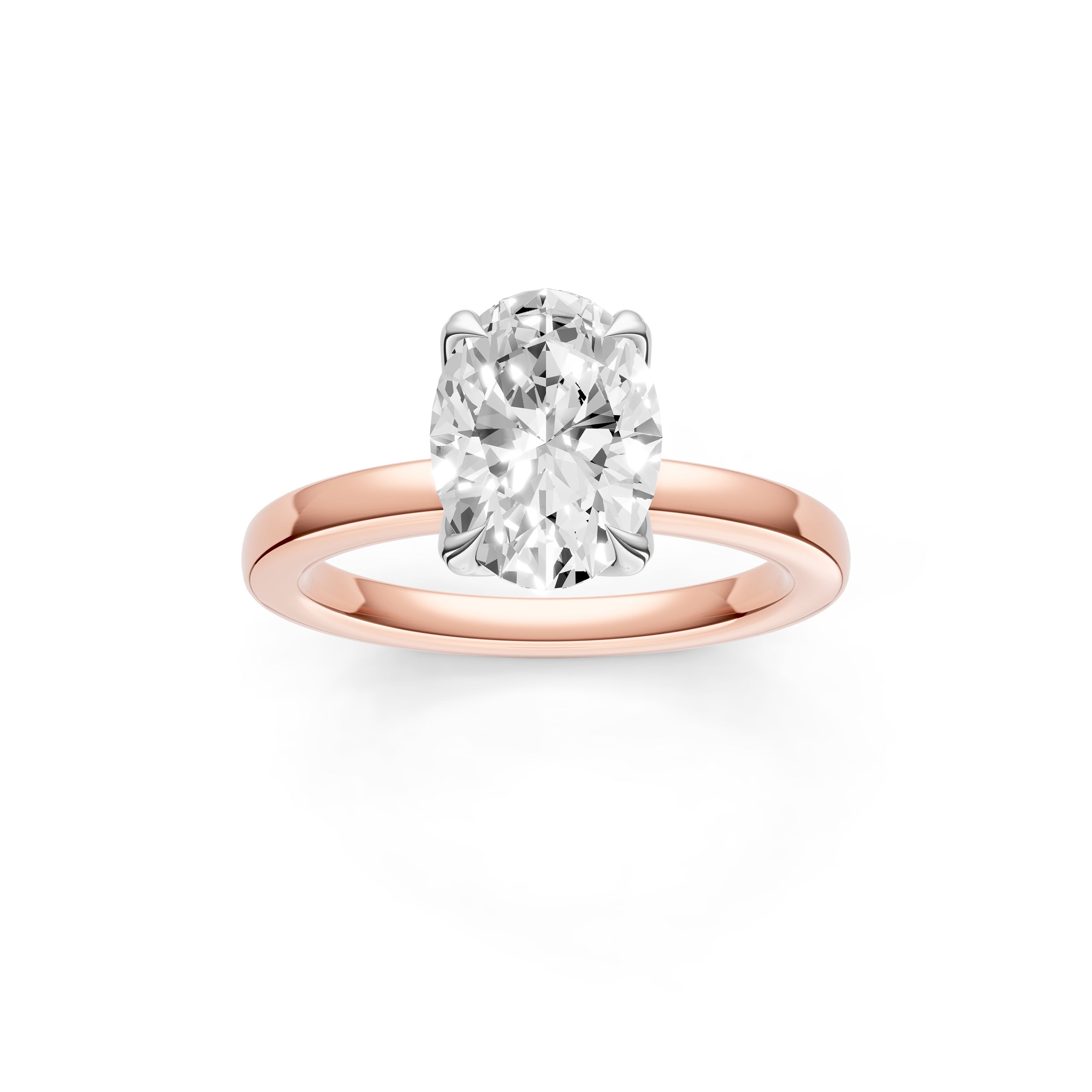 Petal Classic Engagement Ring (Oval) Birmingham Jewelry Engagement Ring Birmingham Jewelry 