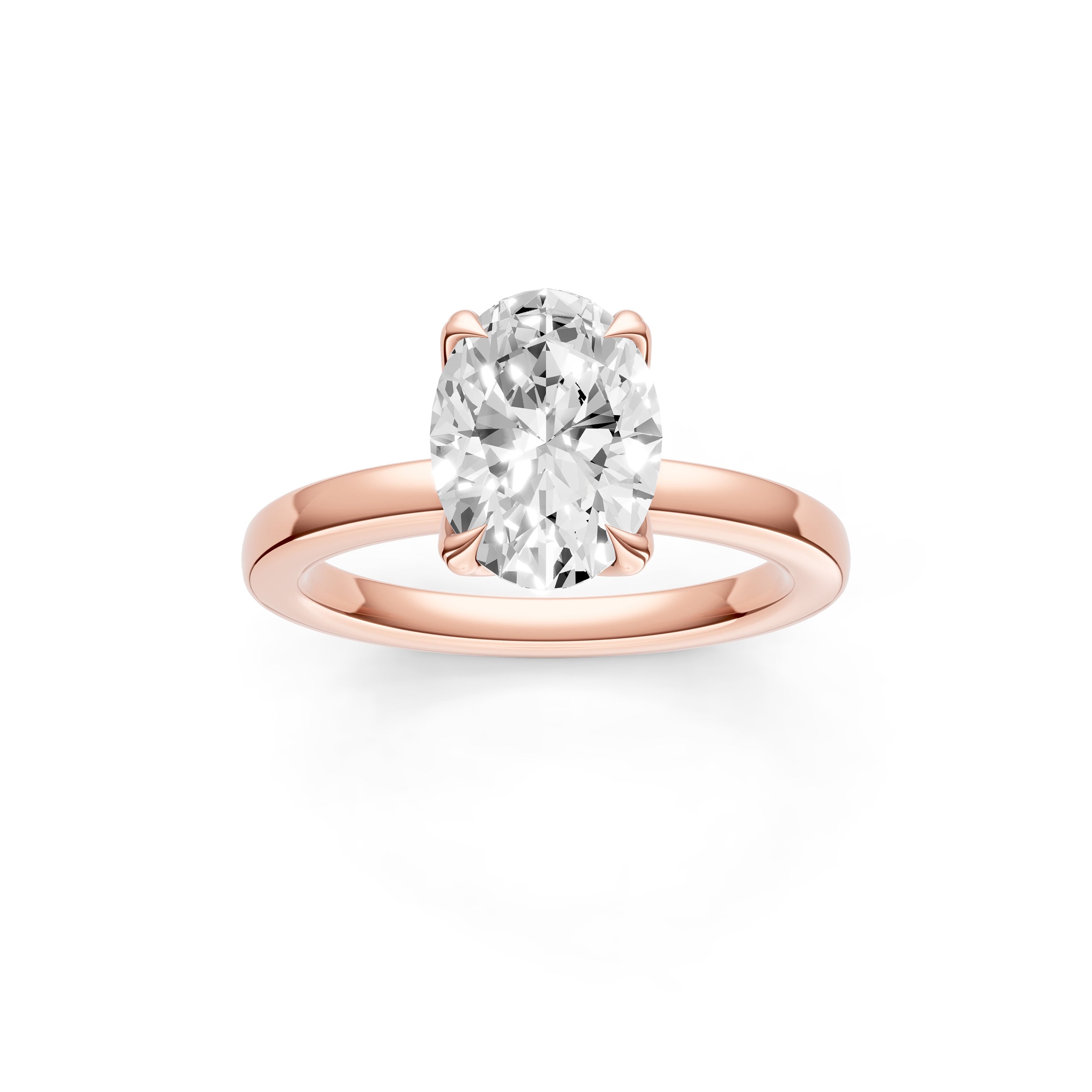 Petal Classic Engagement Ring (Oval) Birmingham Jewelry Engagement Ring Birmingham Jewelry 