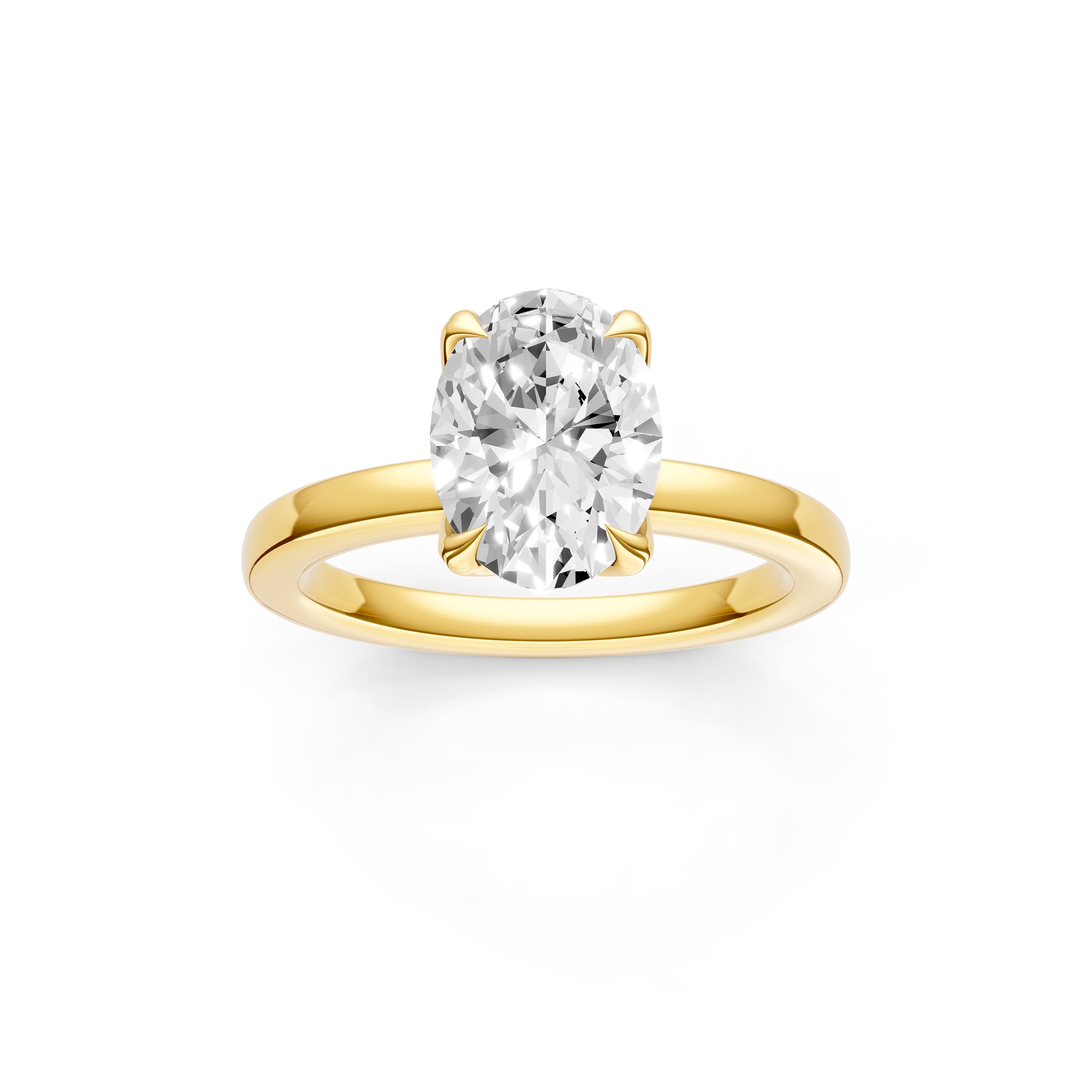 Petal Classic Engagement Ring (Oval) Birmingham Jewelry Engagement Ring Birmingham Jewelry 