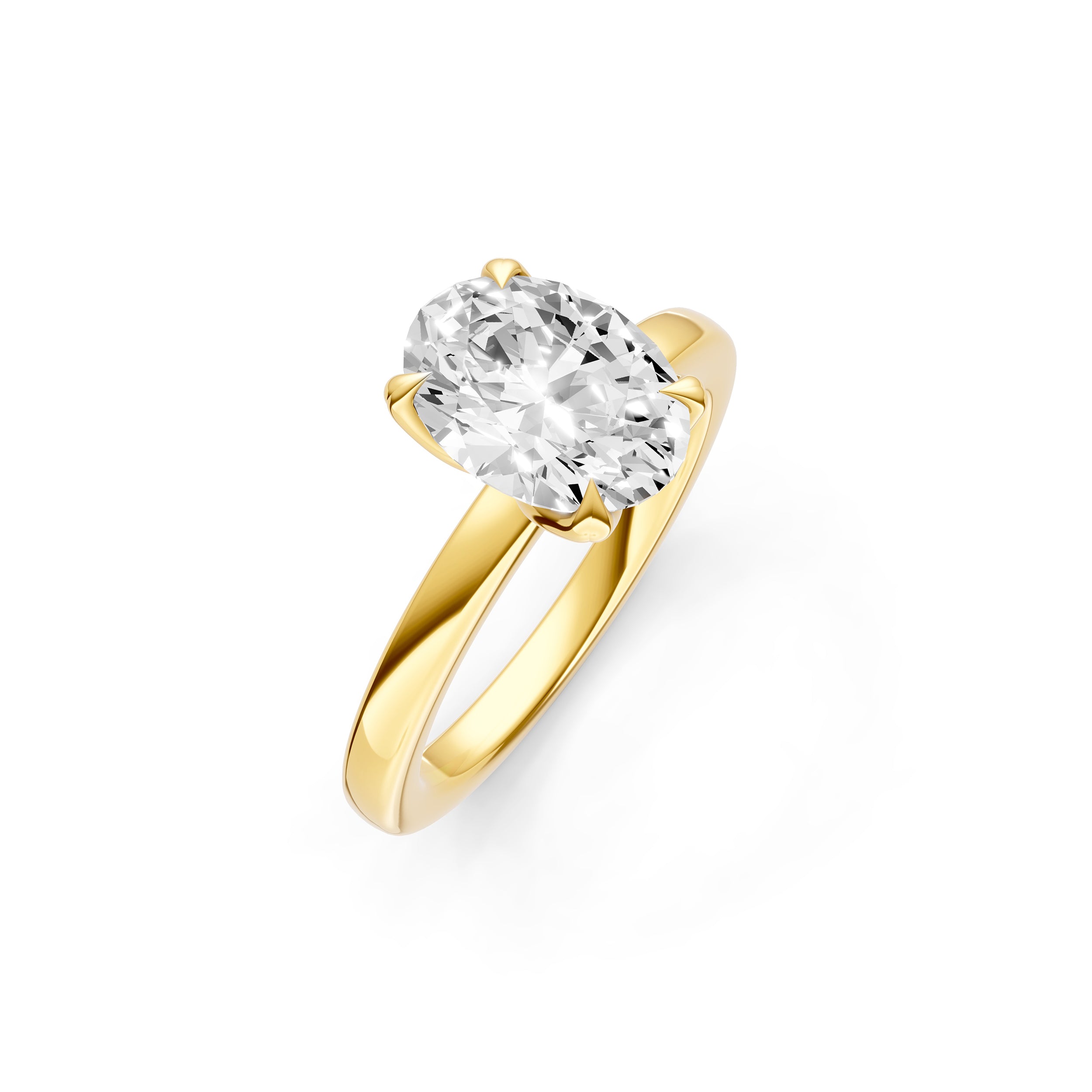 Petal Classic Engagement Ring (Oval) Birmingham Jewelry Engagement Ring Birmingham Jewelry 