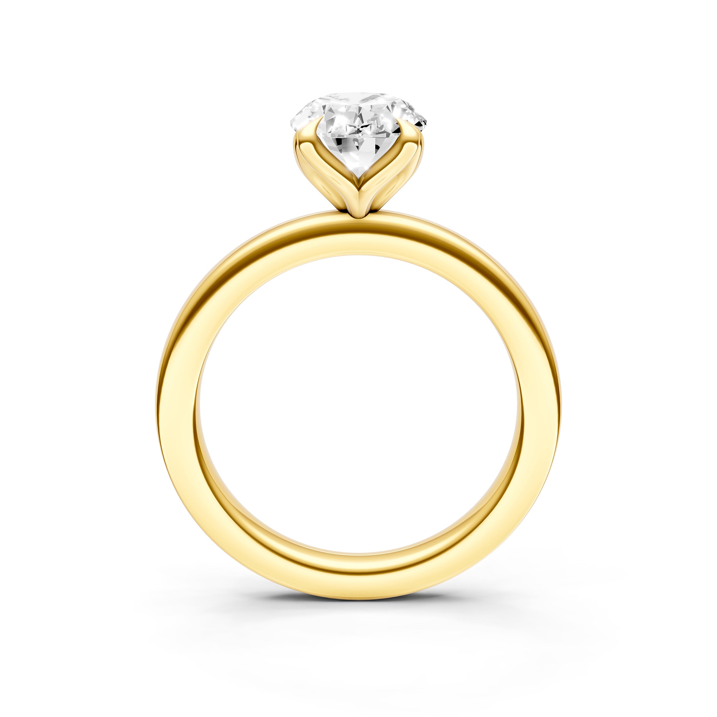 Petal Classic Engagement Ring (Oval) Birmingham Jewelry Engagement Ring Birmingham Jewelry 