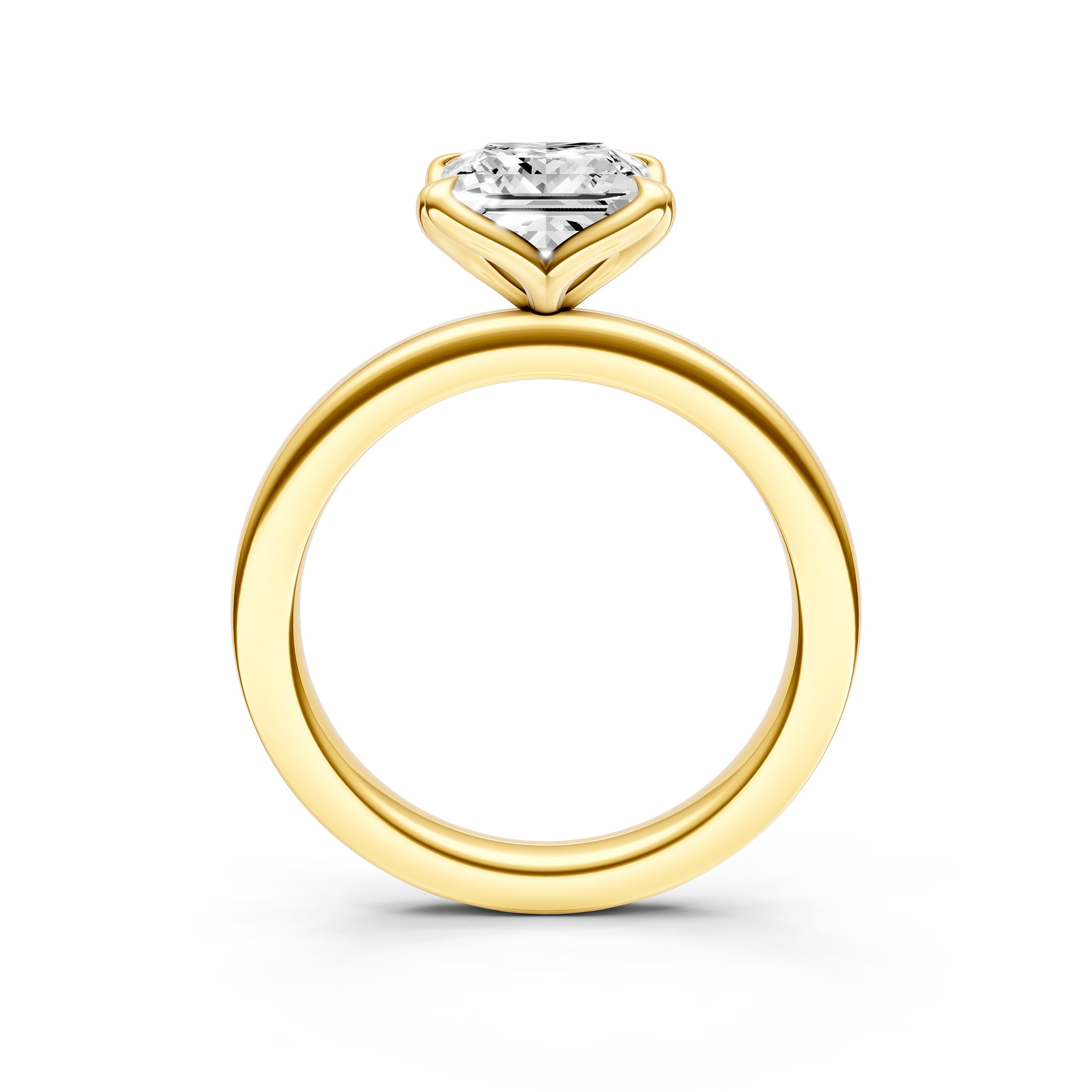 Petal Classic Engagement Ring (Princess Cut) Birmingham Jewelry Engagement Ring Birmingham Jewelry 