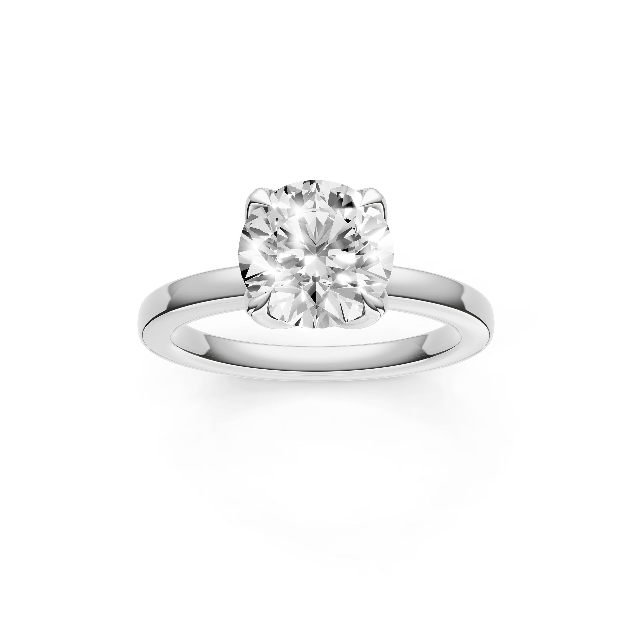 Petal Classic Engagement Ring (Round) Birmingham Jewelry Engagement Ring Birmingham Jewelry 