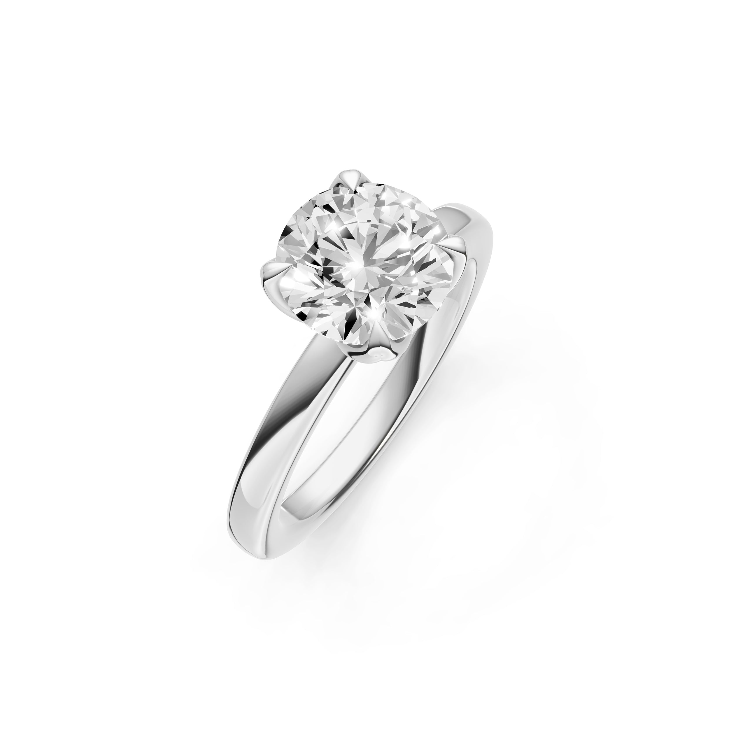 Petal Classic Engagement Ring (Round) Birmingham Jewelry Engagement Ring Birmingham Jewelry 