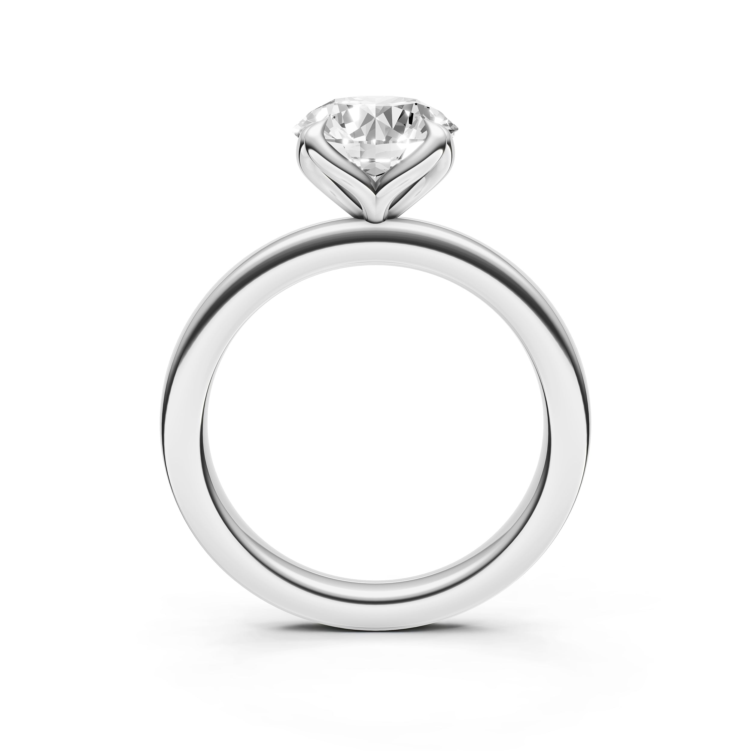 Petal Classic Engagement Ring (Round) Birmingham Jewelry Engagement Ring Birmingham Jewelry 