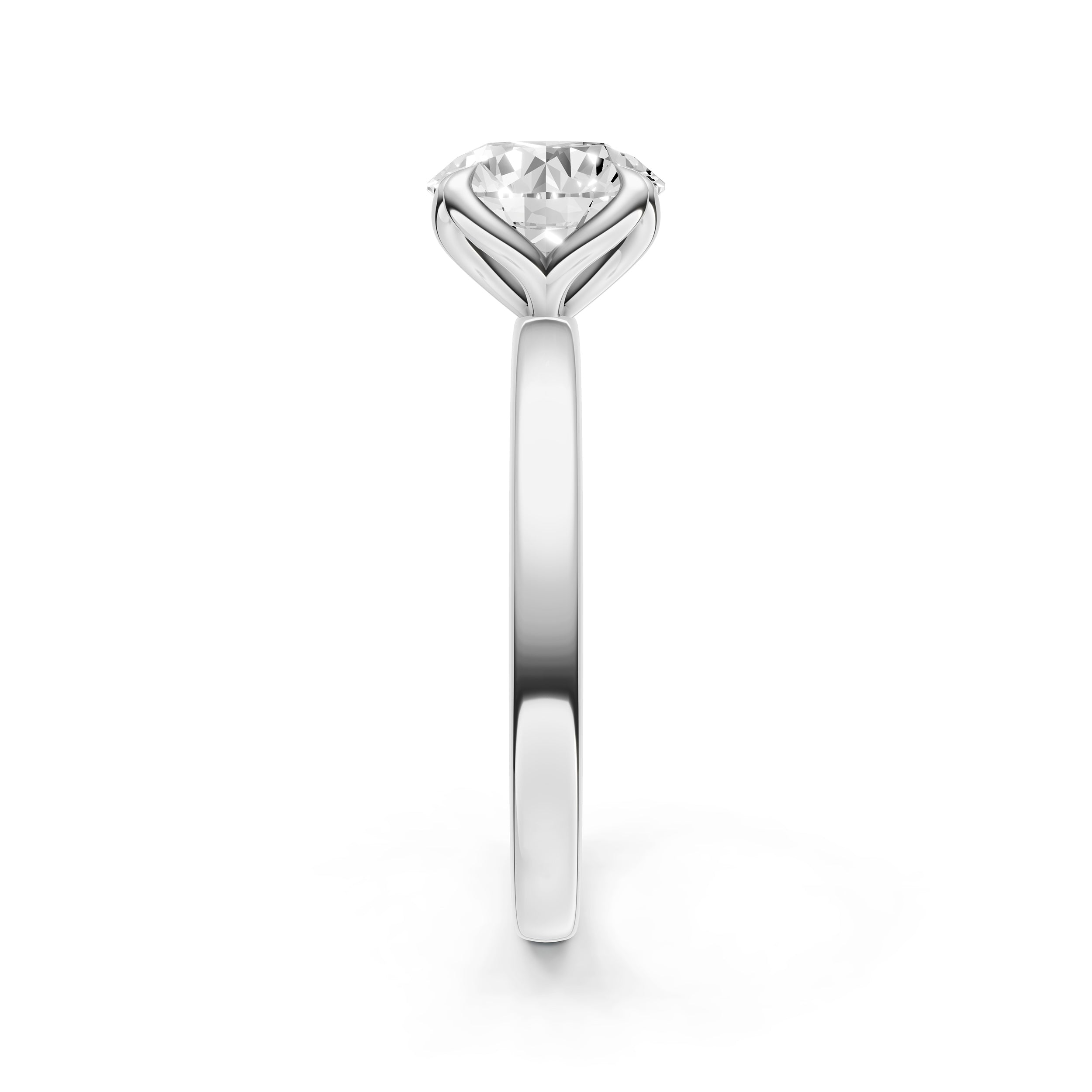 Petal Classic Engagement Ring (Round) Birmingham Jewelry Engagement Ring Birmingham Jewelry 