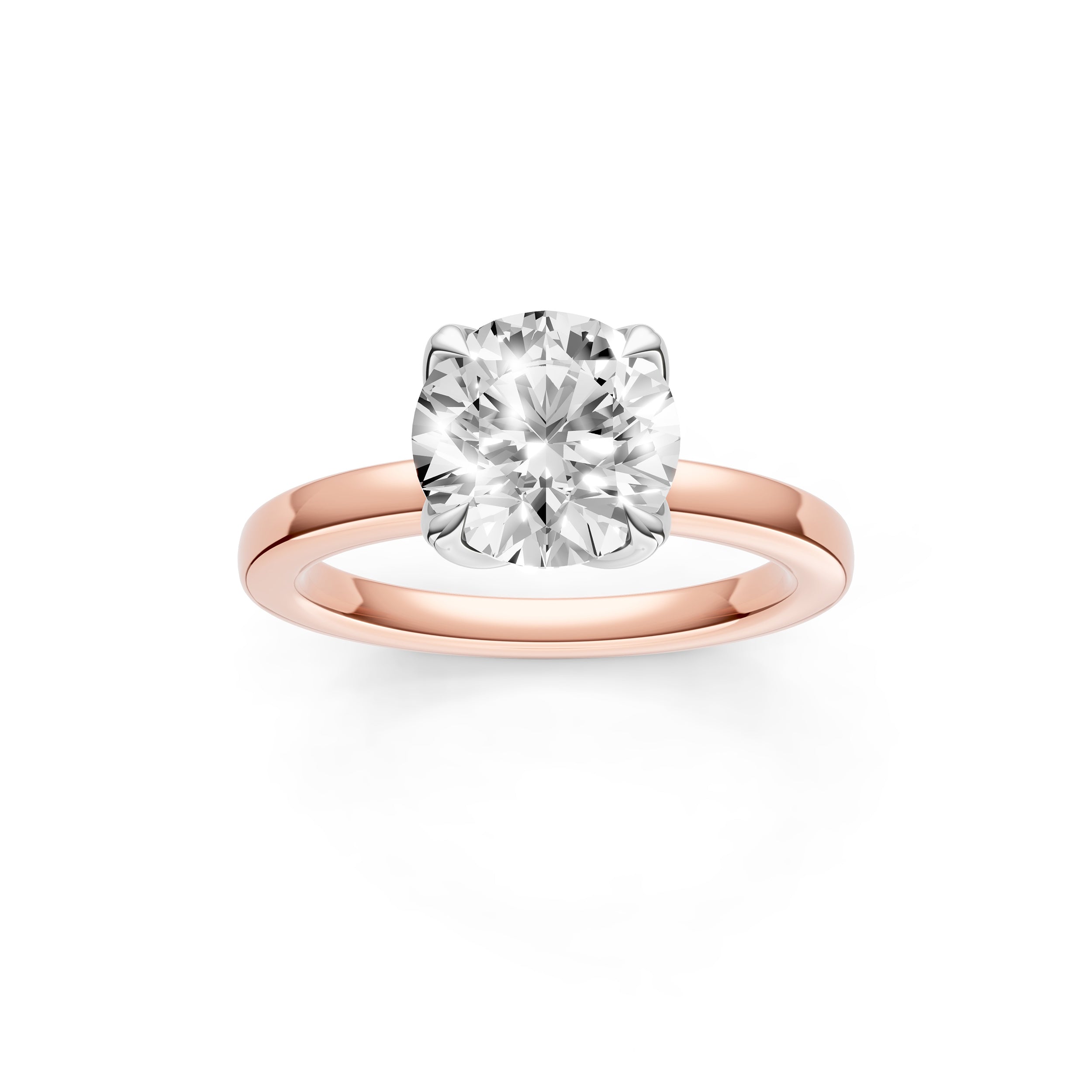 Petal Classic Engagement Ring (Round) Birmingham Jewelry Engagement Ring Birmingham Jewelry 