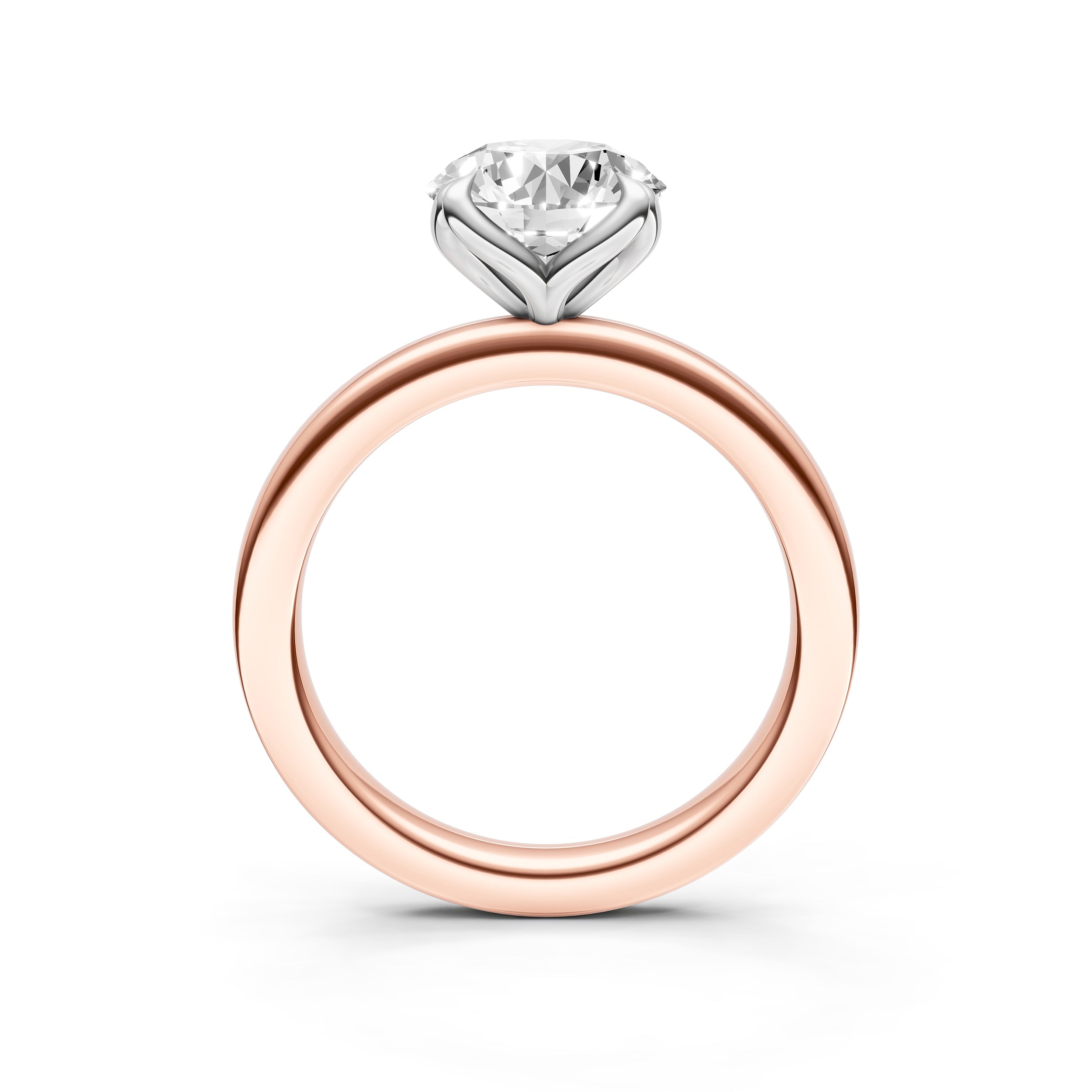 Petal Classic Engagement Ring (Round) Birmingham Jewelry Engagement Ring Birmingham Jewelry 
