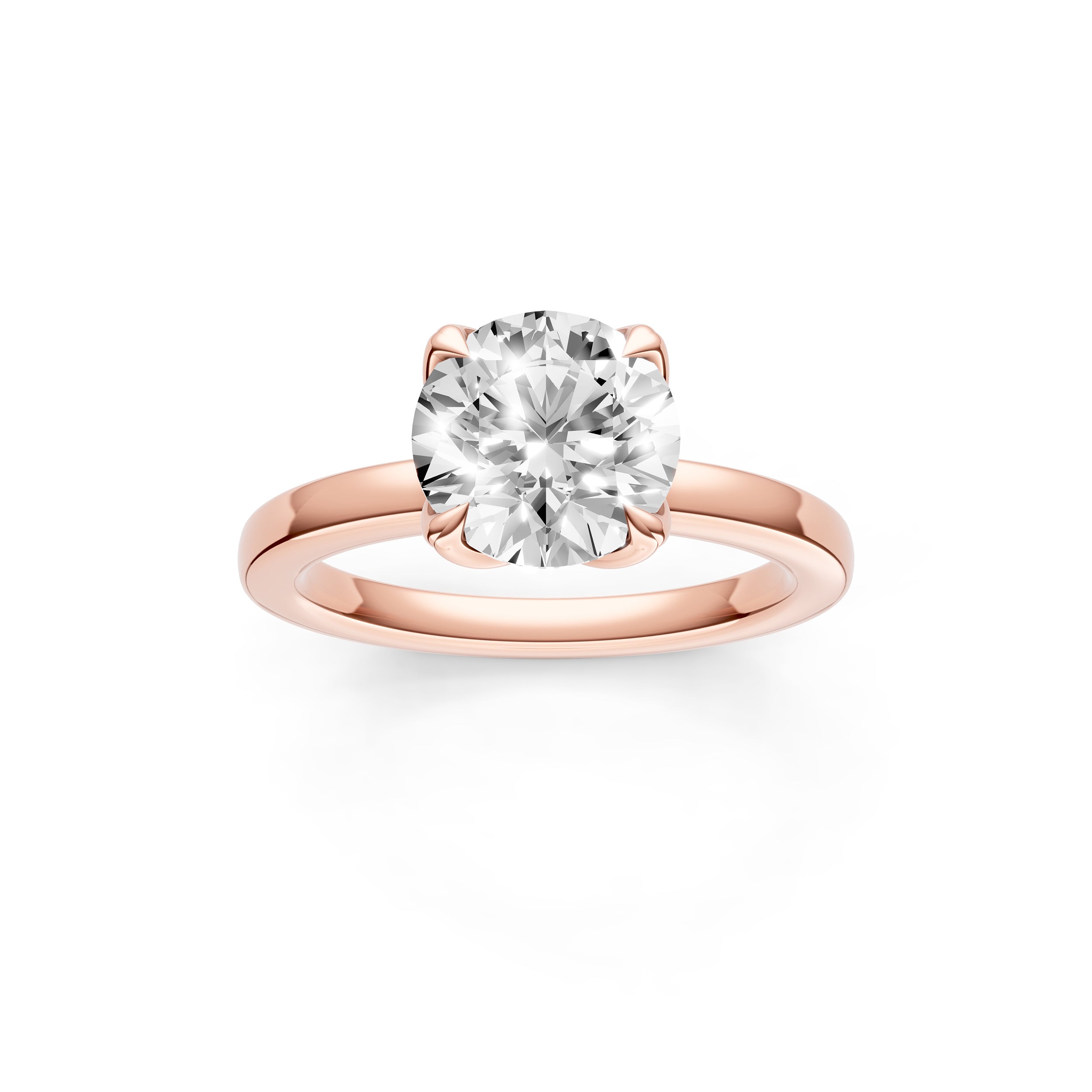 Petal Classic Engagement Ring (Round) Birmingham Jewelry Engagement Ring Birmingham Jewelry 