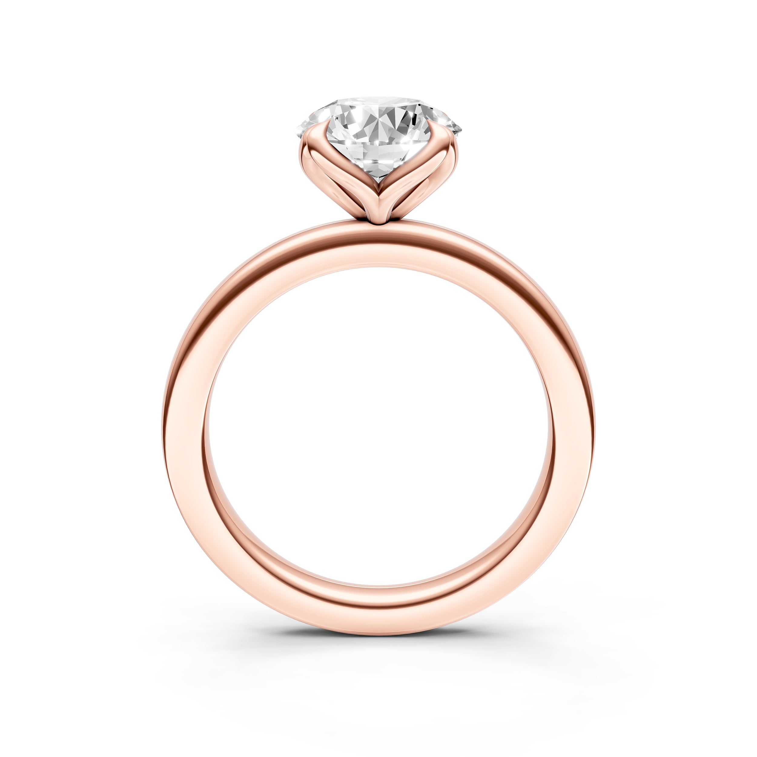 Petal Classic Engagement Ring (Round) Birmingham Jewelry Engagement Ring Birmingham Jewelry 