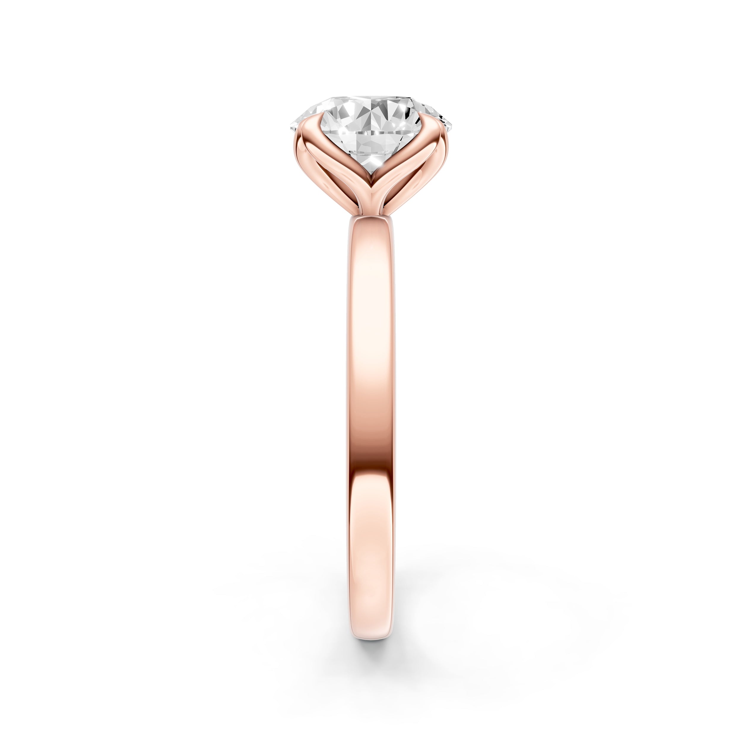 Petal Classic Engagement Ring (Round) Birmingham Jewelry Engagement Ring Birmingham Jewelry 