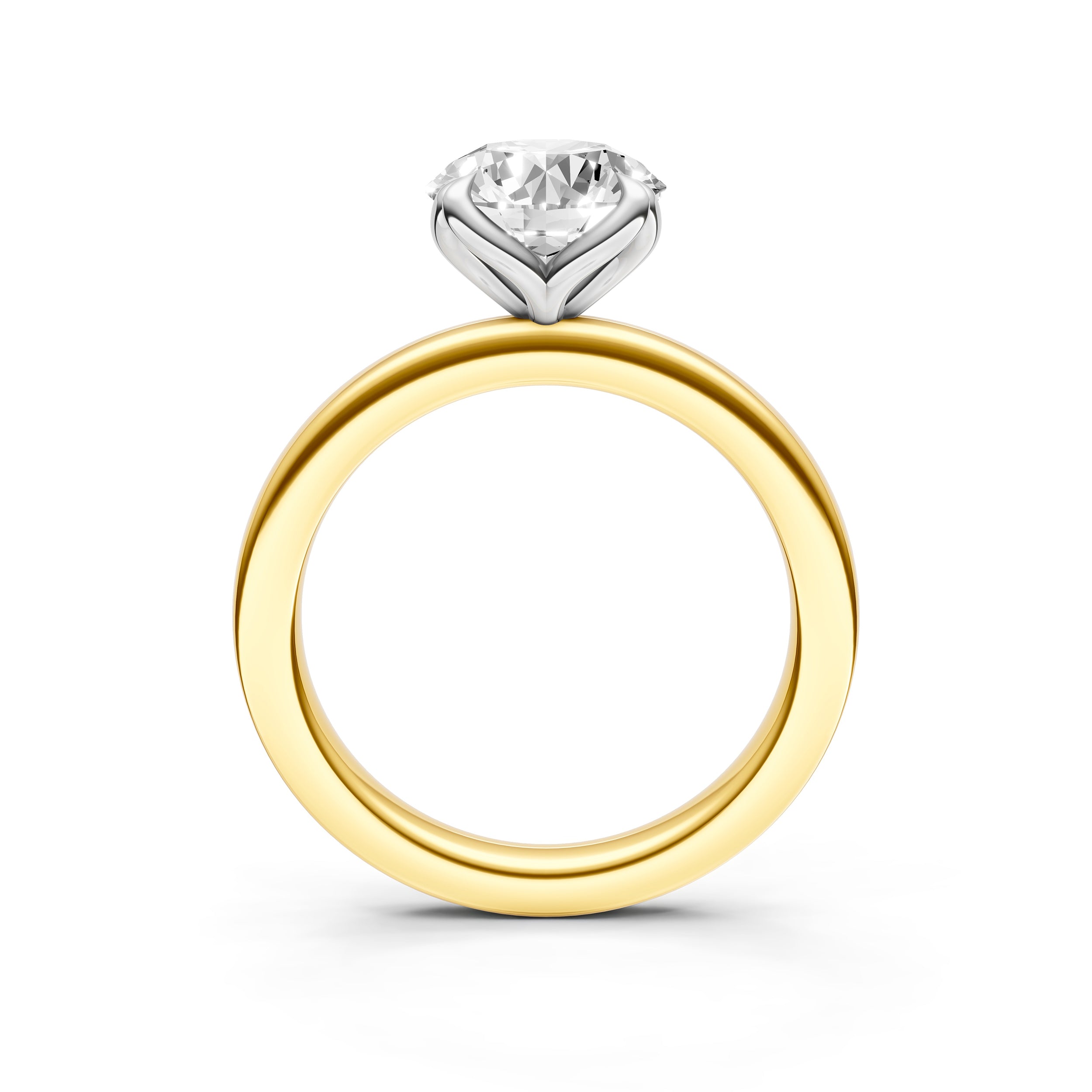 Petal Classic Engagement Ring (Round) Birmingham Jewelry Engagement Ring Birmingham Jewelry 