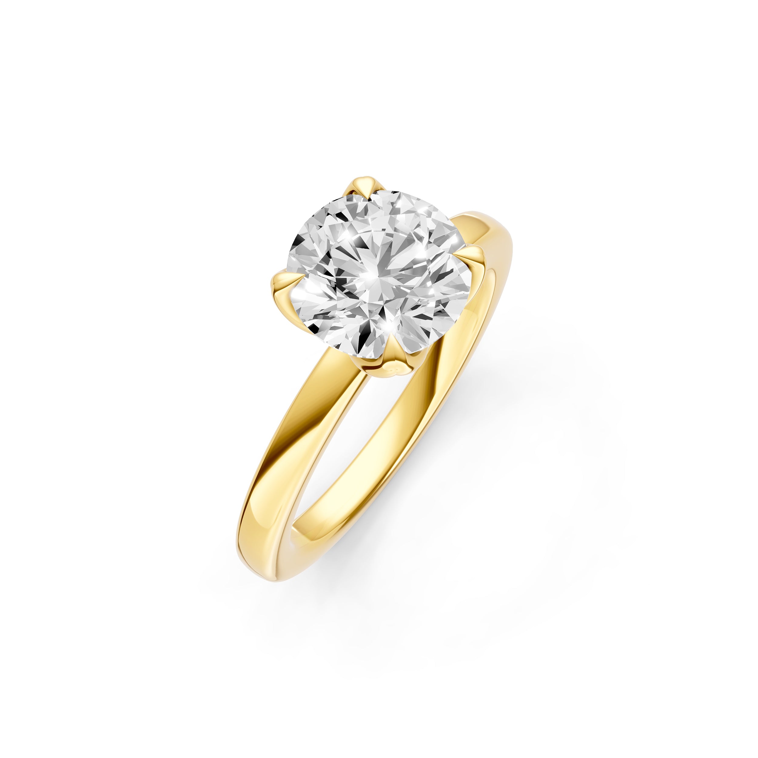 Petal Classic Engagement Ring (Round) Birmingham Jewelry Engagement Ring Birmingham Jewelry 
