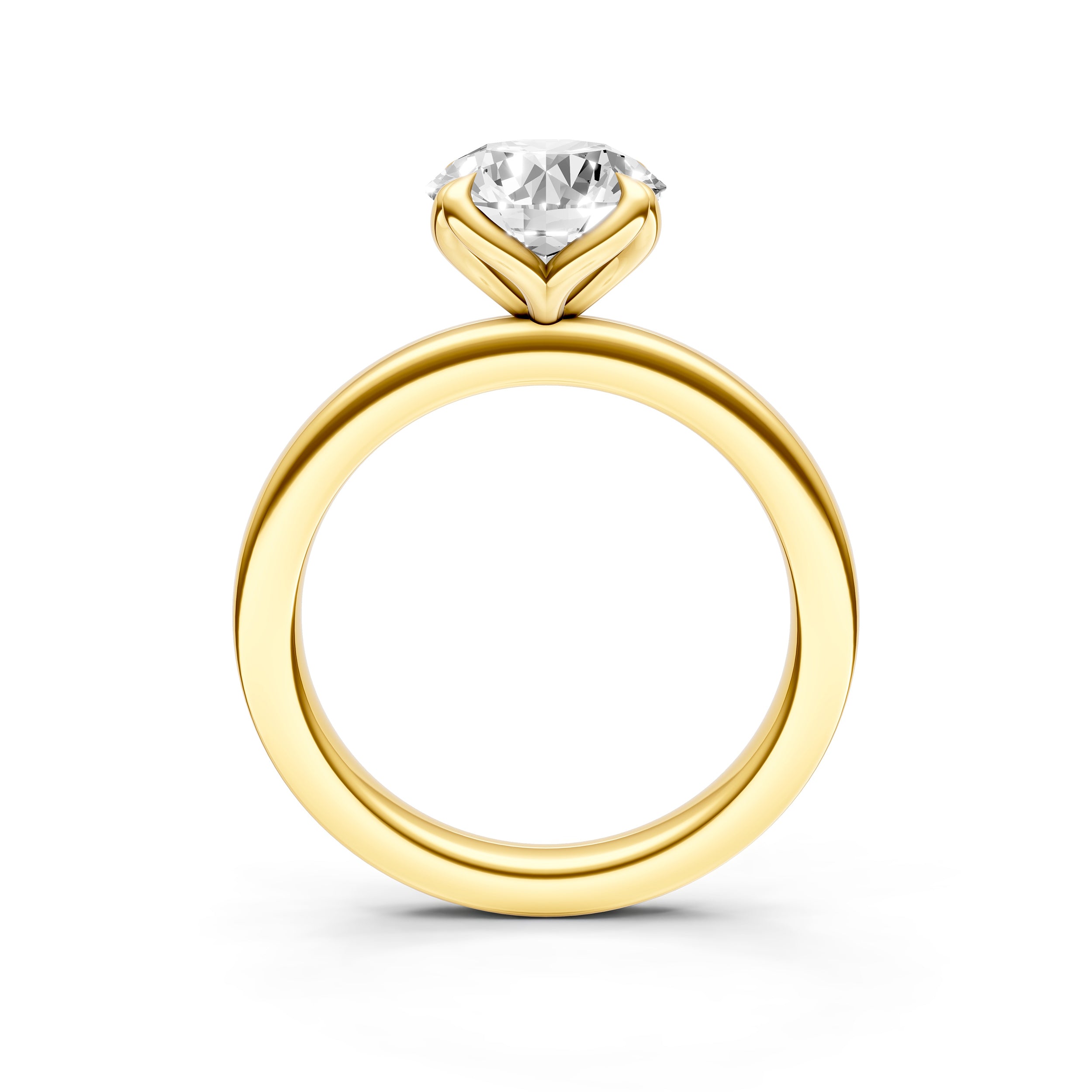 Petal Classic Engagement Ring (Round) Birmingham Jewelry Engagement Ring Birmingham Jewelry 