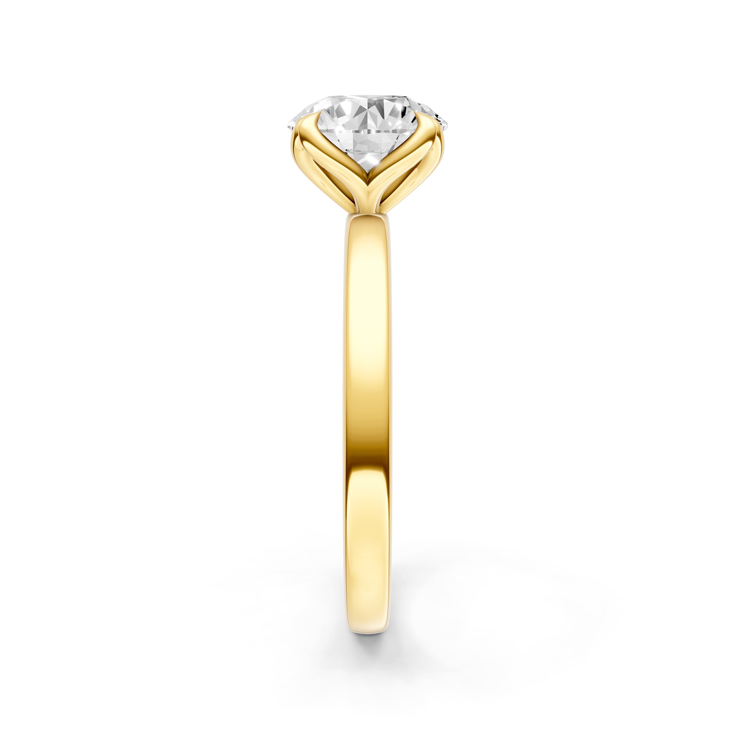 Petal Classic Engagement Ring (Round) Birmingham Jewelry Engagement Ring Birmingham Jewelry 