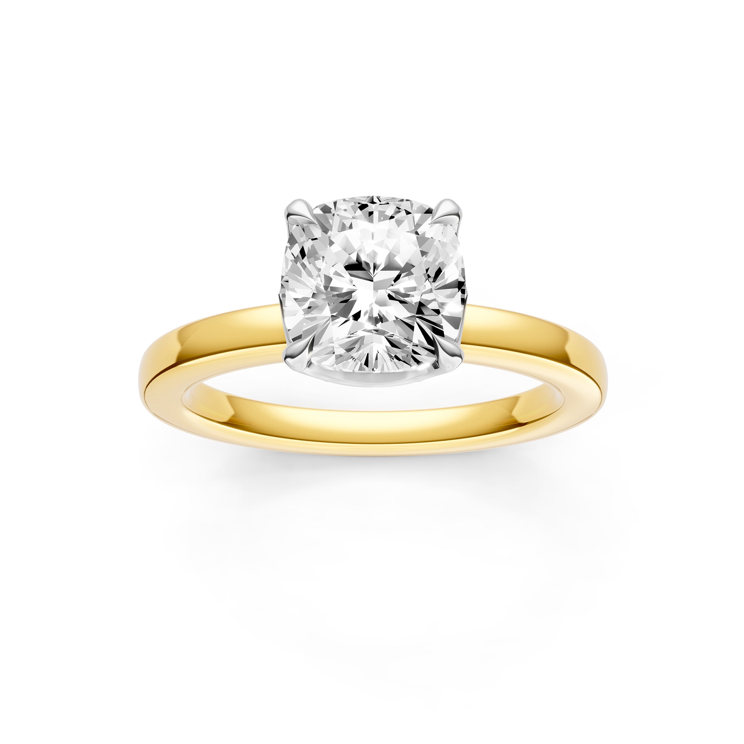 Crown Engagement Ring (Cushion) Birmingham Jewelry Engagement Ring Birmingham Jewelry 