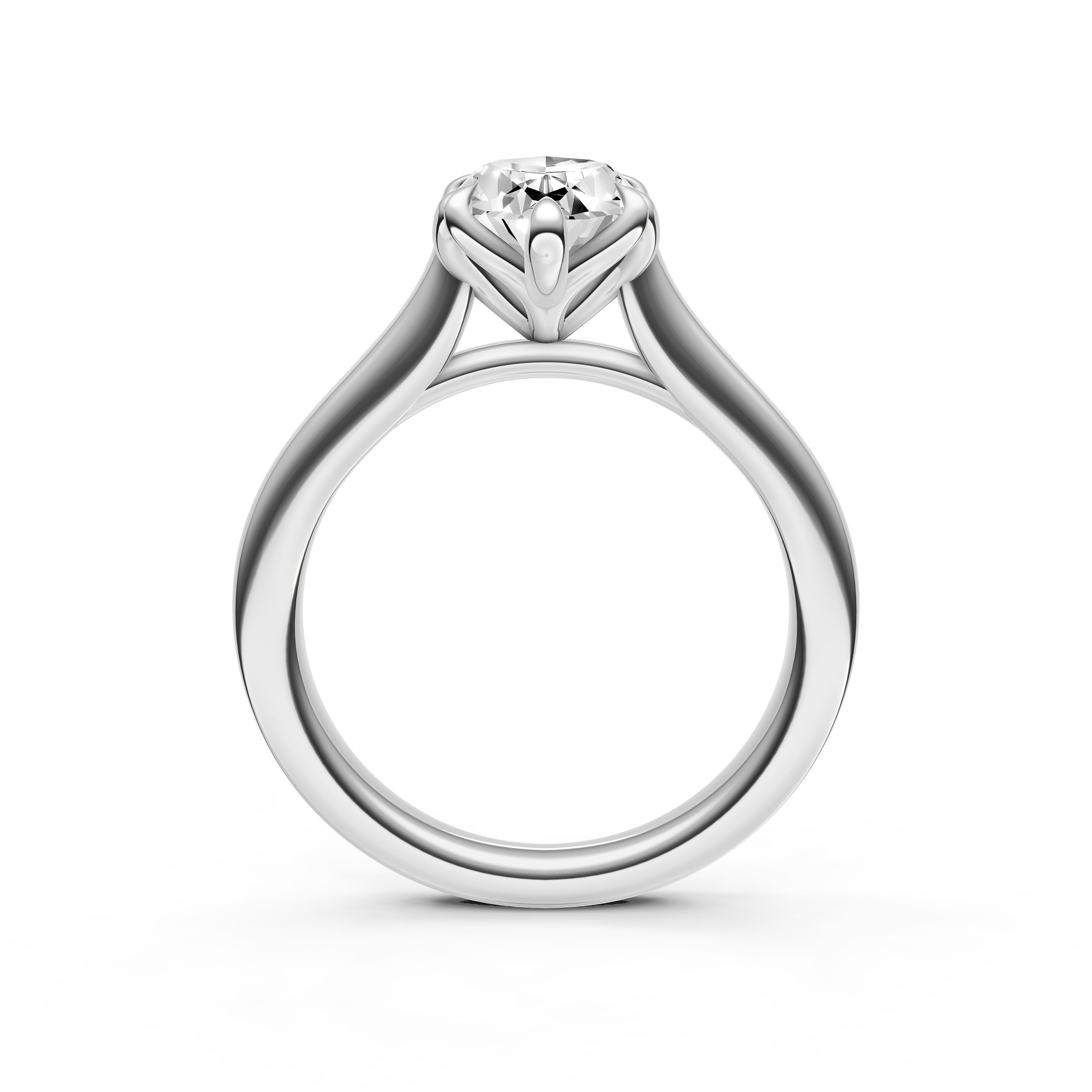 Petal Cathedral Engagement Ring (Marquise) Birmingham Jewelry Engagement Ring Birmingham Jewelry 