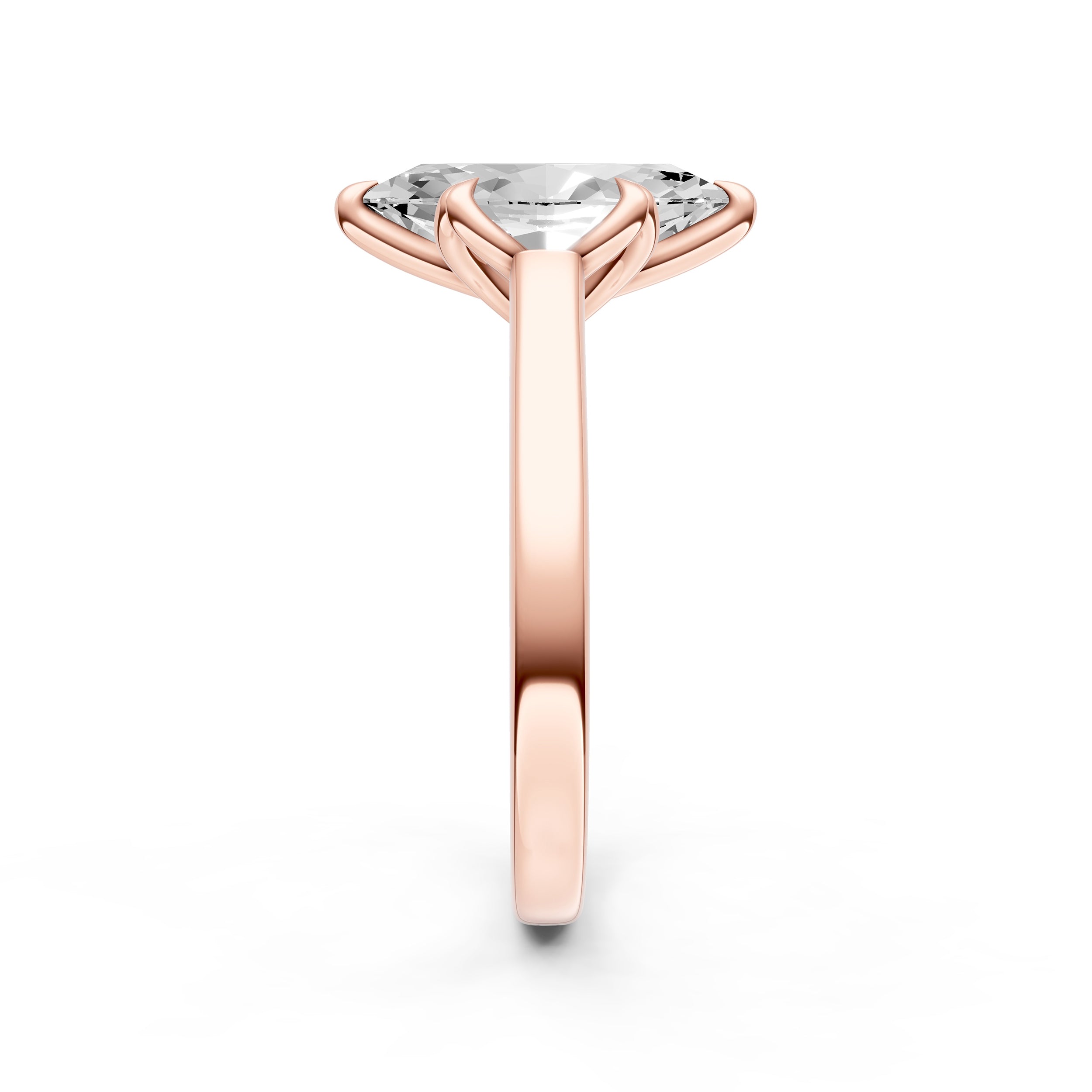 Petal Cathedral Engagement Ring (Marquise) Birmingham Jewelry Engagement Ring Birmingham Jewelry 