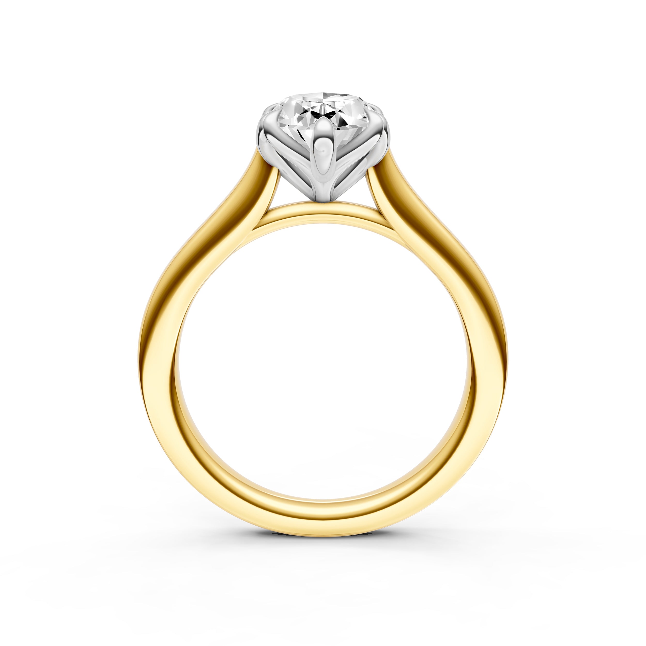 Petal Cathedral Engagement Ring (Marquise) Birmingham Jewelry Engagement Ring Birmingham Jewelry 