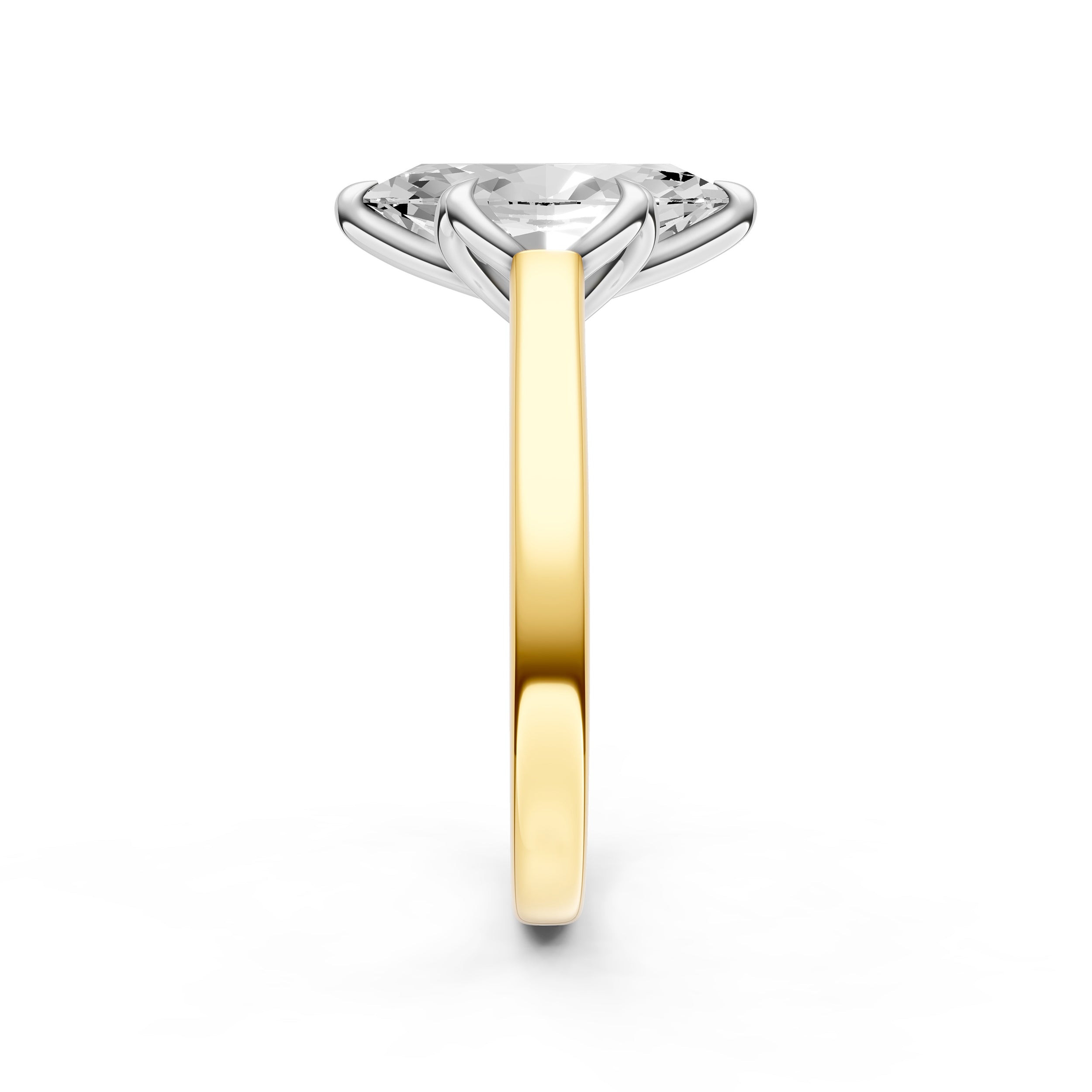 Petal Cathedral Engagement Ring (Marquise) Birmingham Jewelry Engagement Ring Birmingham Jewelry 