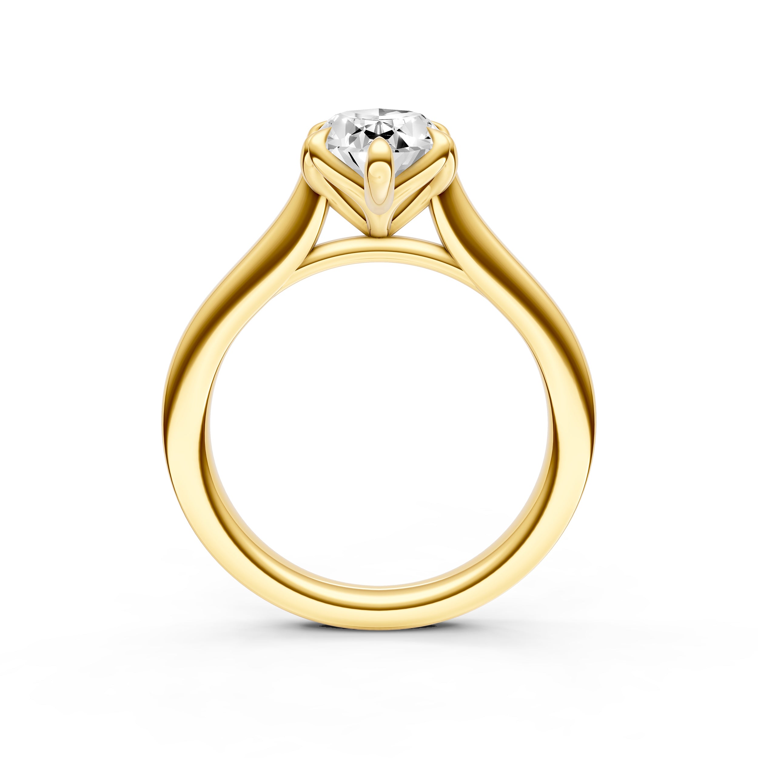 Petal Cathedral Engagement Ring (Marquise) Birmingham Jewelry Engagement Ring Birmingham Jewelry 