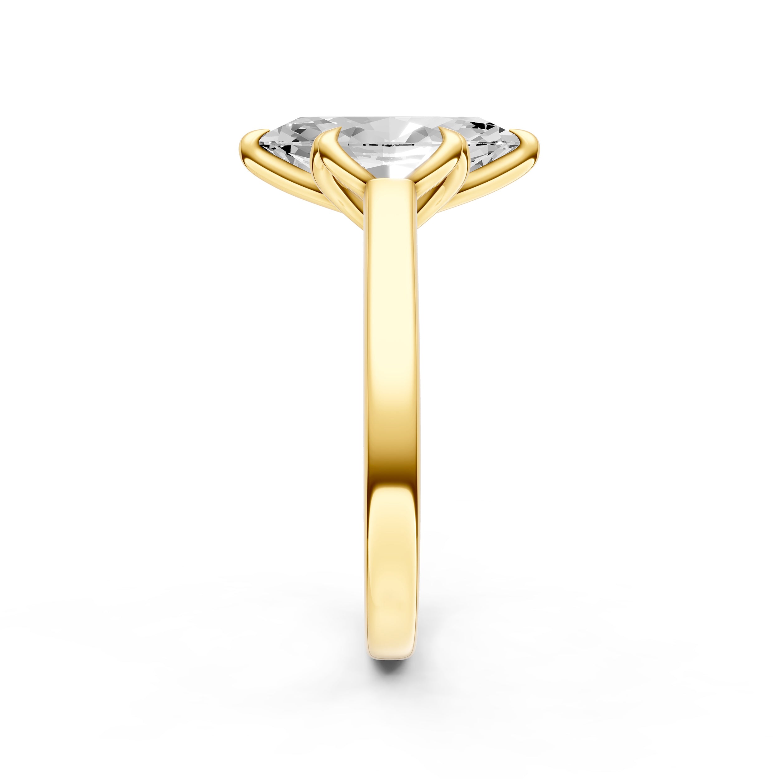 Petal Cathedral Engagement Ring (Marquise) Birmingham Jewelry Engagement Ring Birmingham Jewelry 