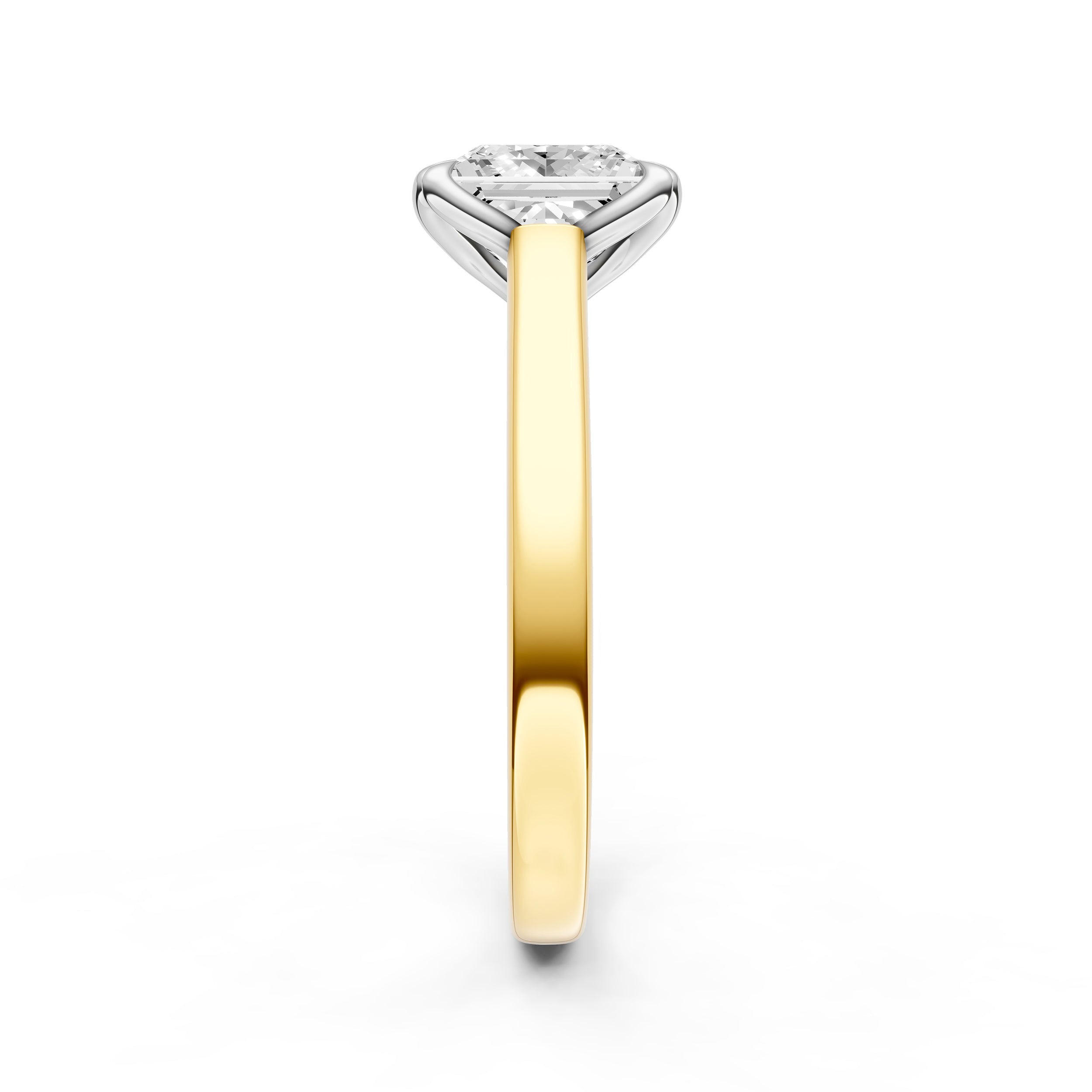 Petal Cathedral Engagement Ring (Princess Cut) Birmingham Jewelry Engagement Ring Birmingham Jewelry 