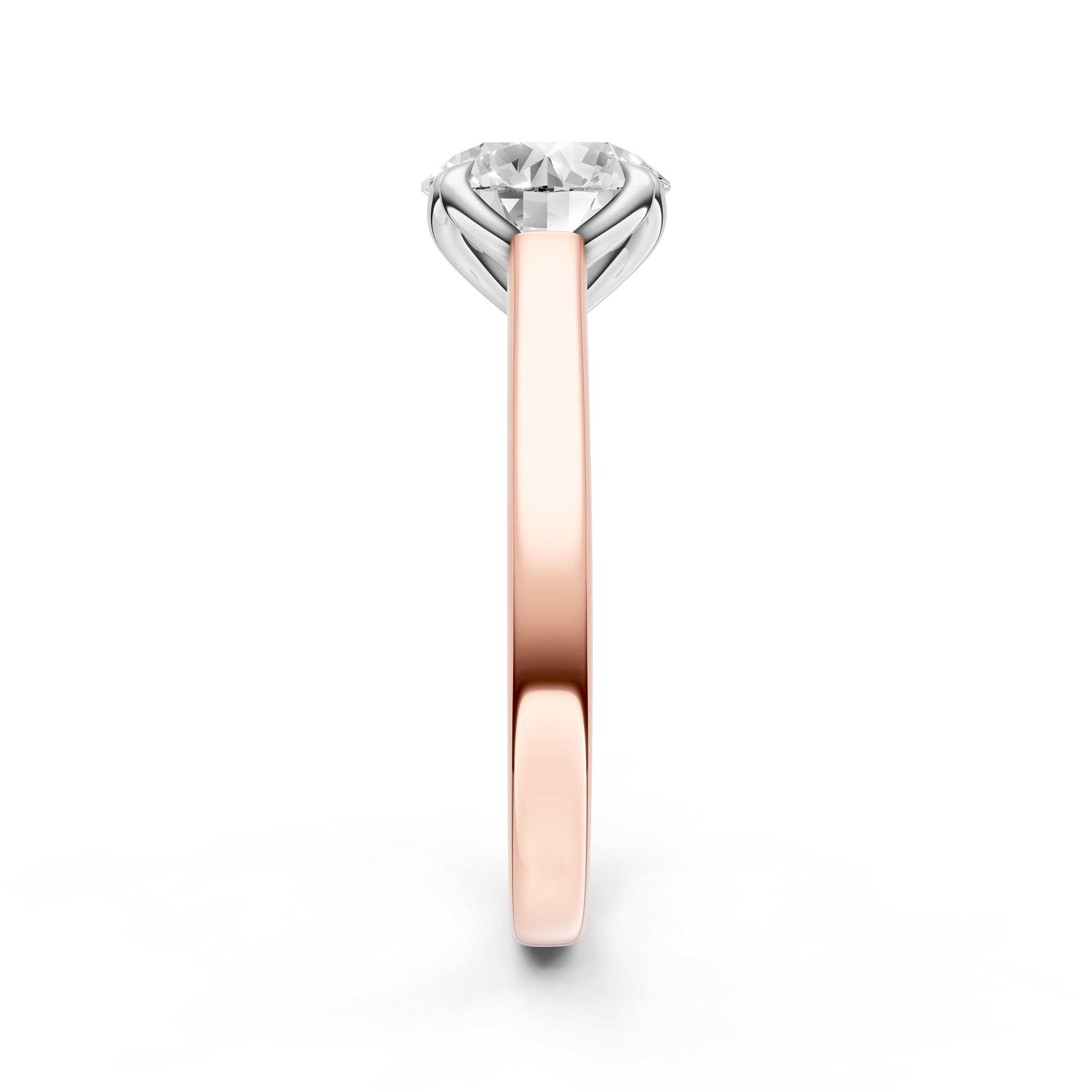 Petal Cathedral Engagement Ring (Round) Birmingham Jewelry Engagement Ring Birmingham Jewelry 