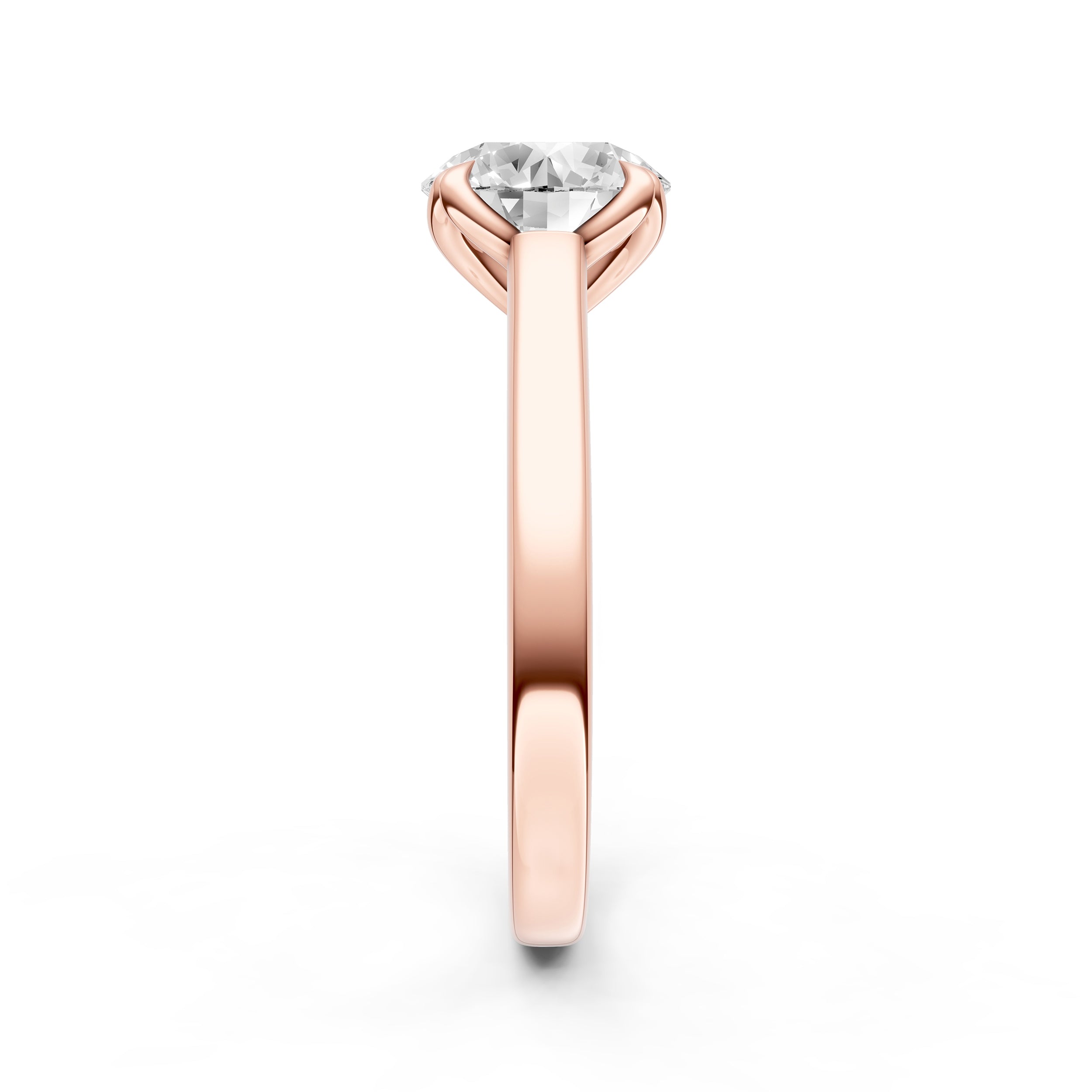 Petal Cathedral Engagement Ring (Round) Birmingham Jewelry Engagement Ring Birmingham Jewelry 