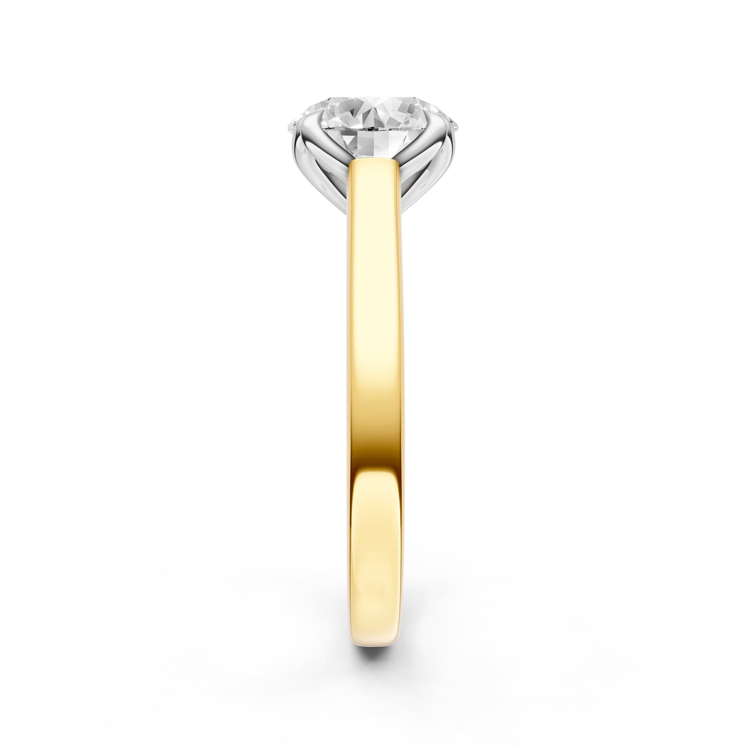 Petal Cathedral Engagement Ring (Round) Birmingham Jewelry Engagement Ring Birmingham Jewelry 