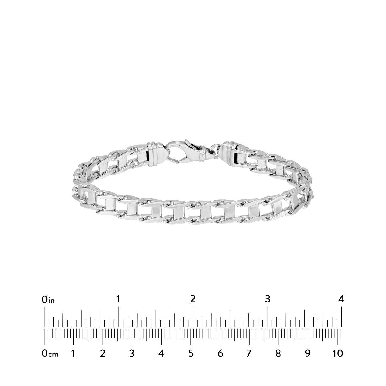 Sterling Silver Handmade Railroad Link Bracelet Birmingham Jewelry Bracelet Birmingham Jewelry 
